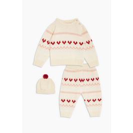 Studio Baby Girl 3 Piece Knitted Set