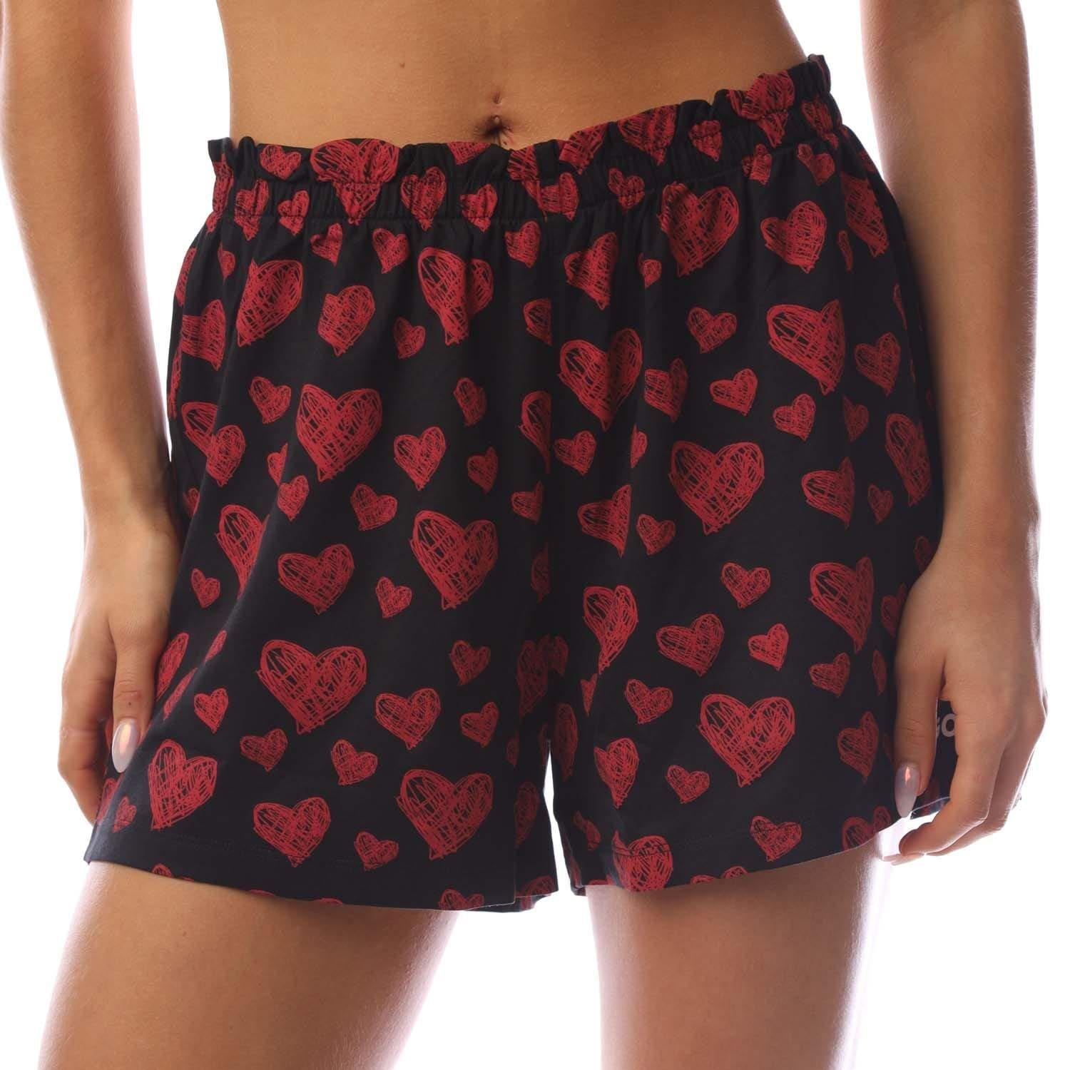 Red - Hugo - Nikka Pyjama Shorts - 1