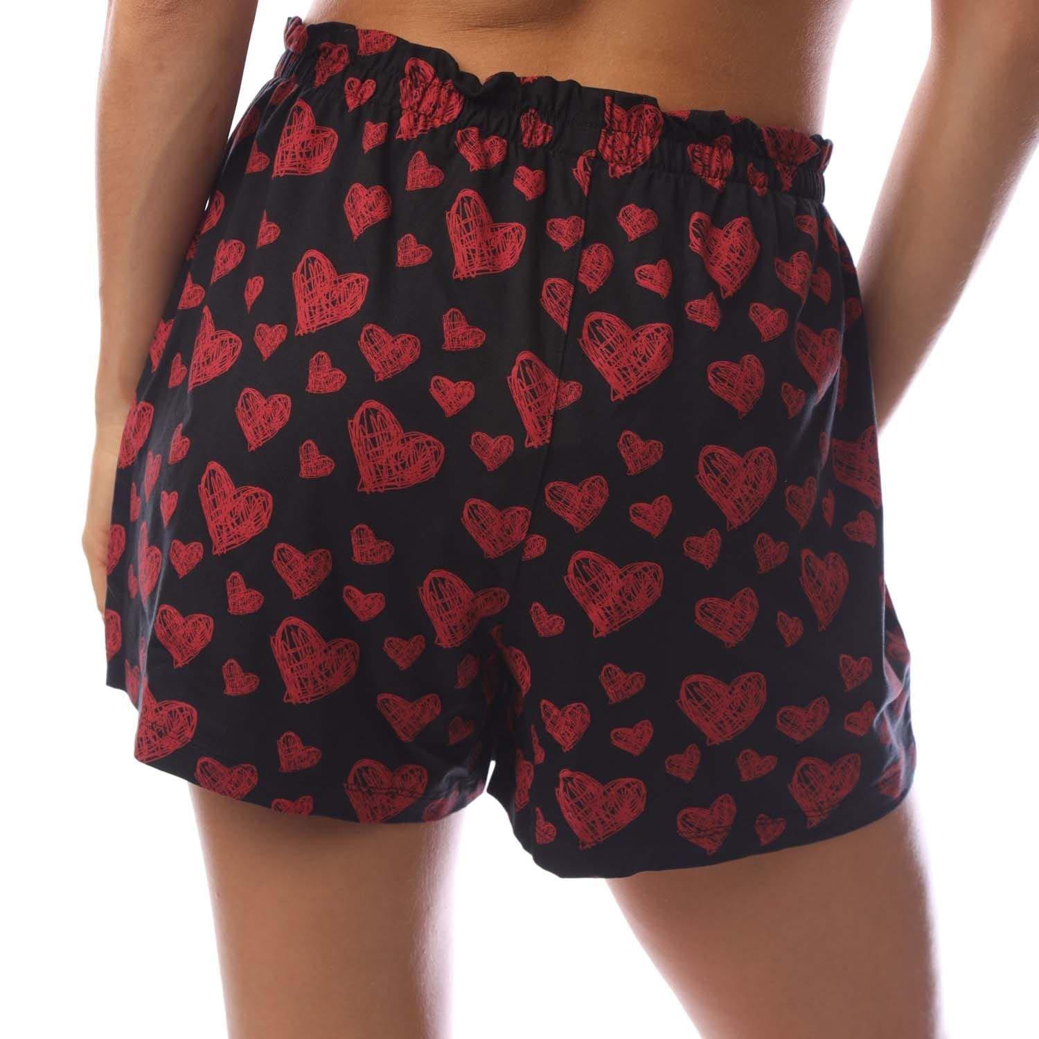 Red - Hugo - Nikka Pyjama Shorts - 4