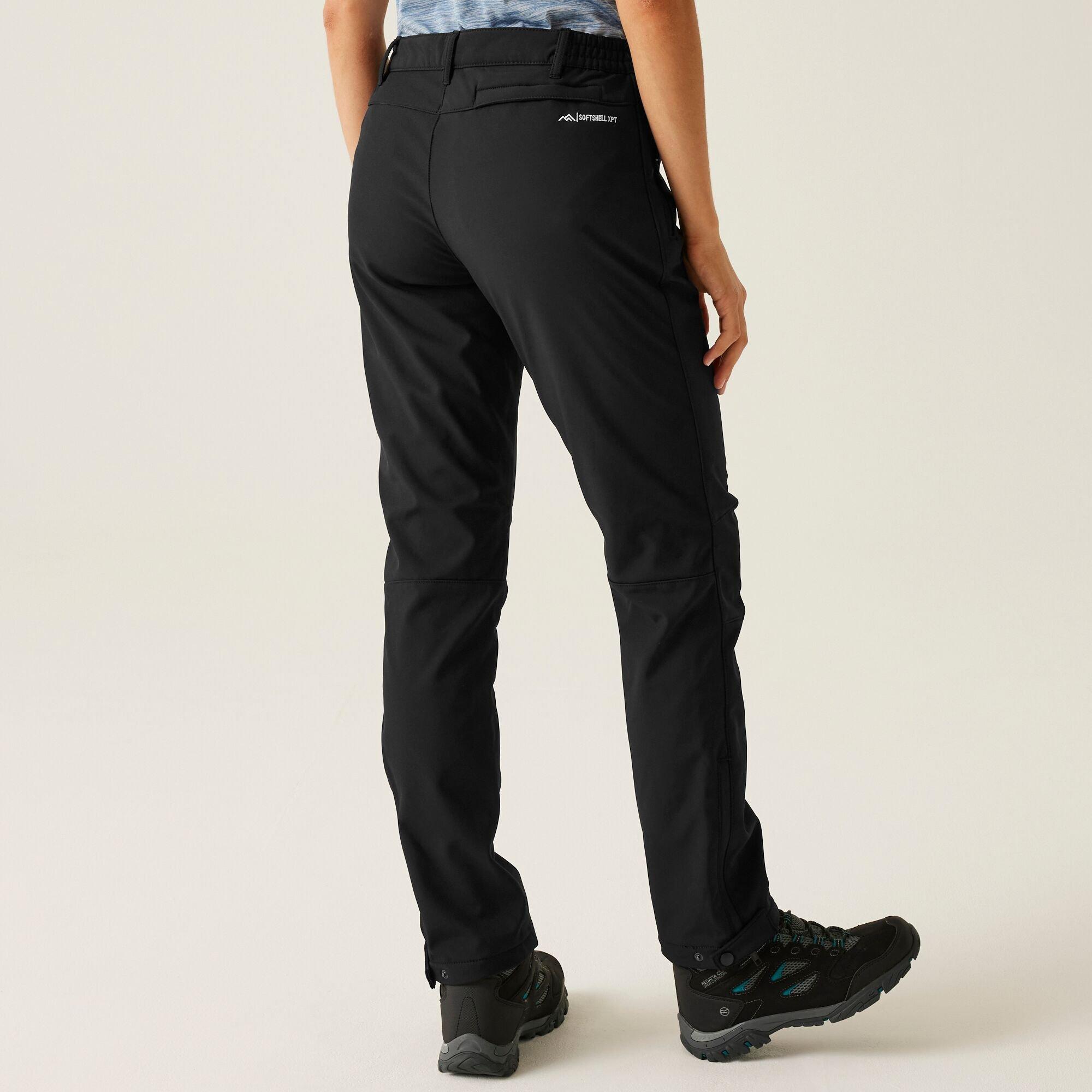 Black - Regatta - Womens Geo Softshell Trousers II - 2