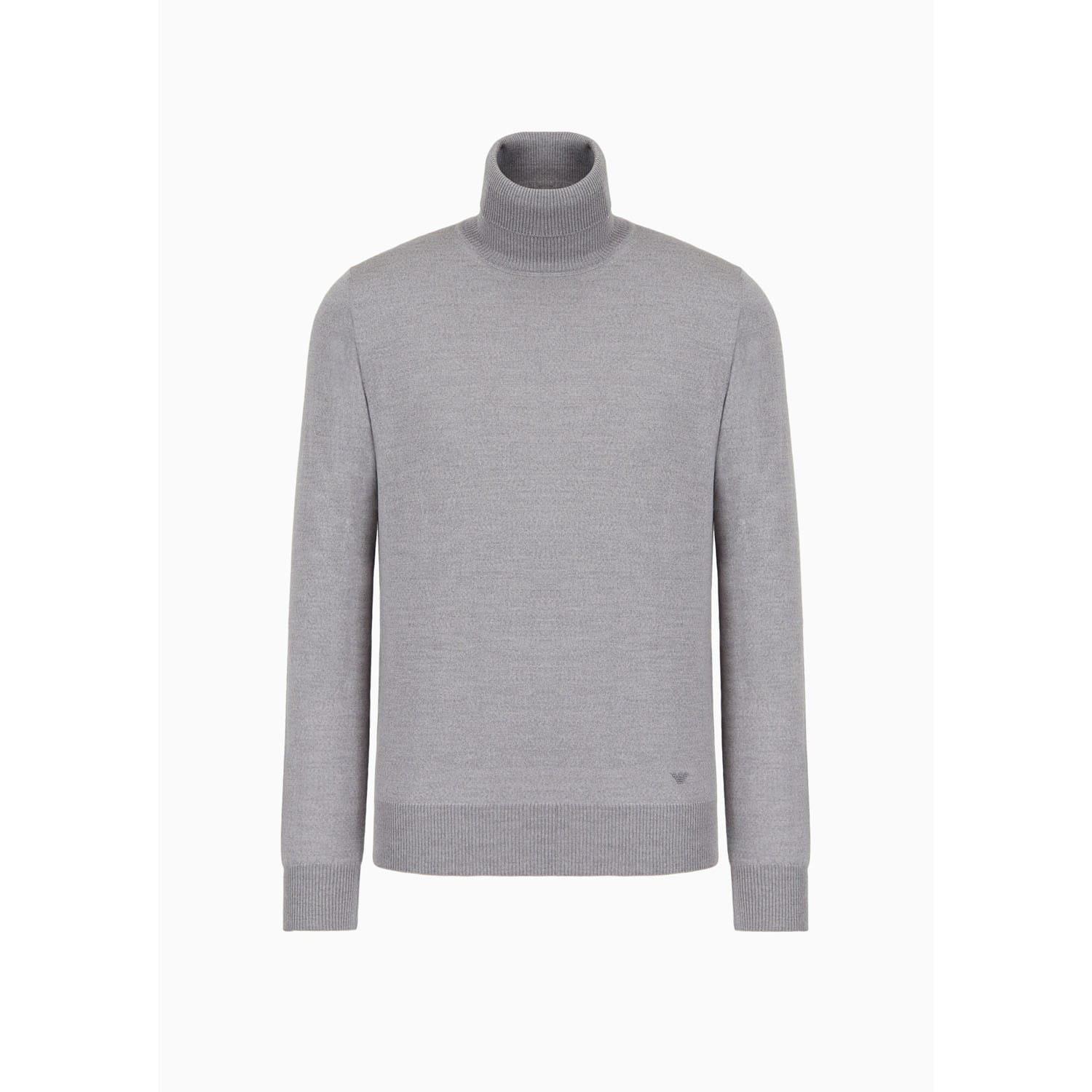 Grey - Emporio Armani - Rollneck Sweater - 3