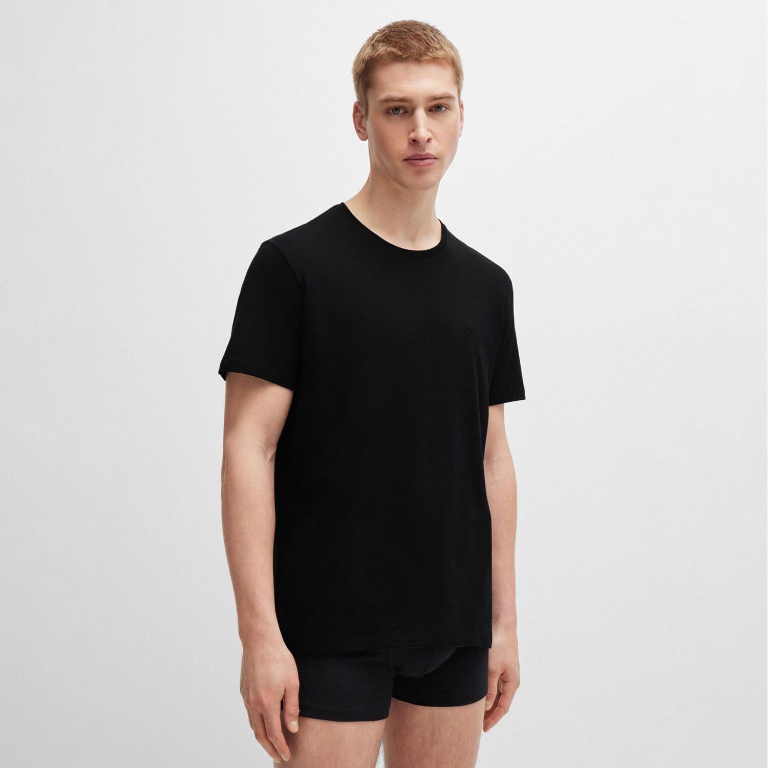Black - Boss - 2 Pack of Comfort T-Shirts - 2