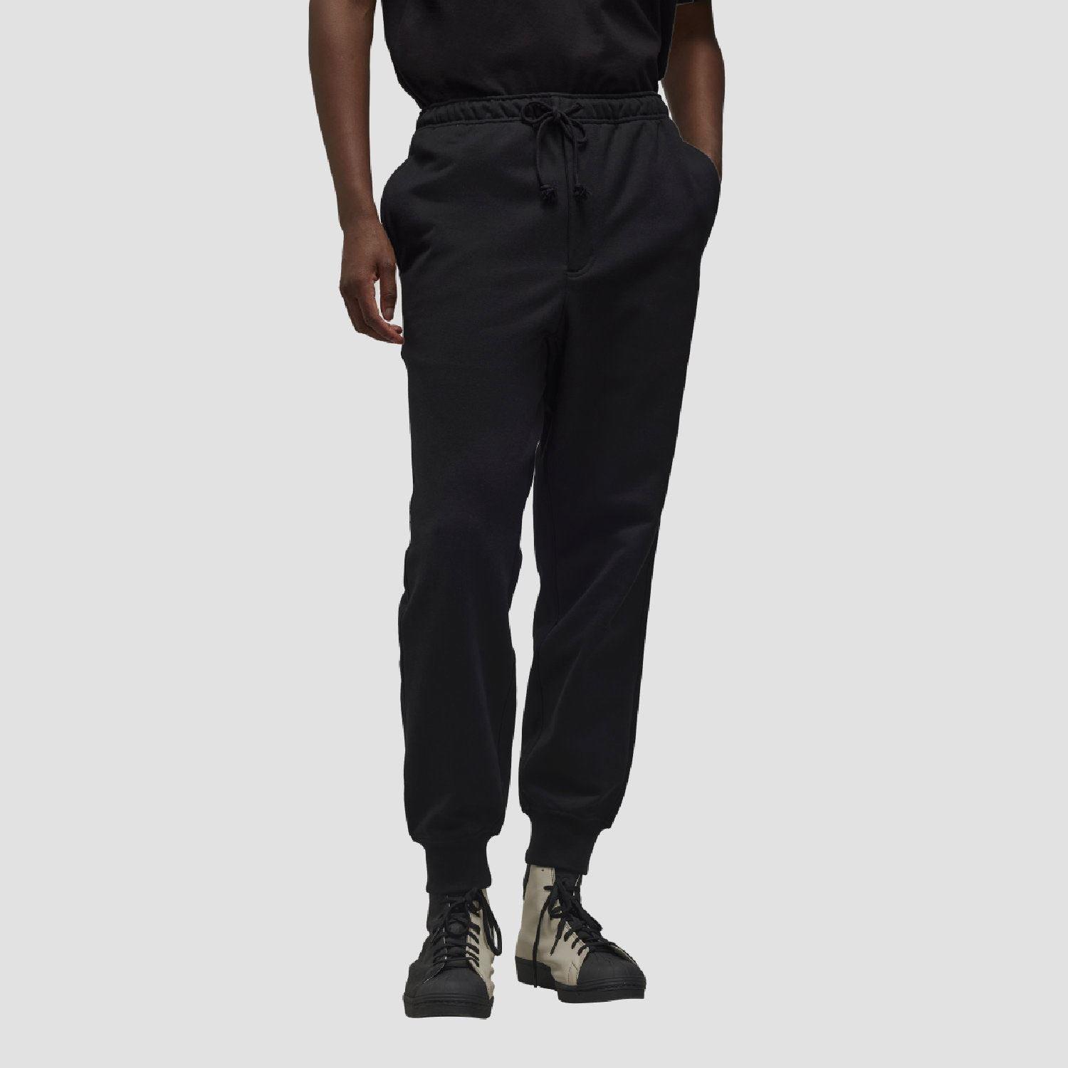 Black - Y3 - Brushed Terry Cuffed Joggers - 5