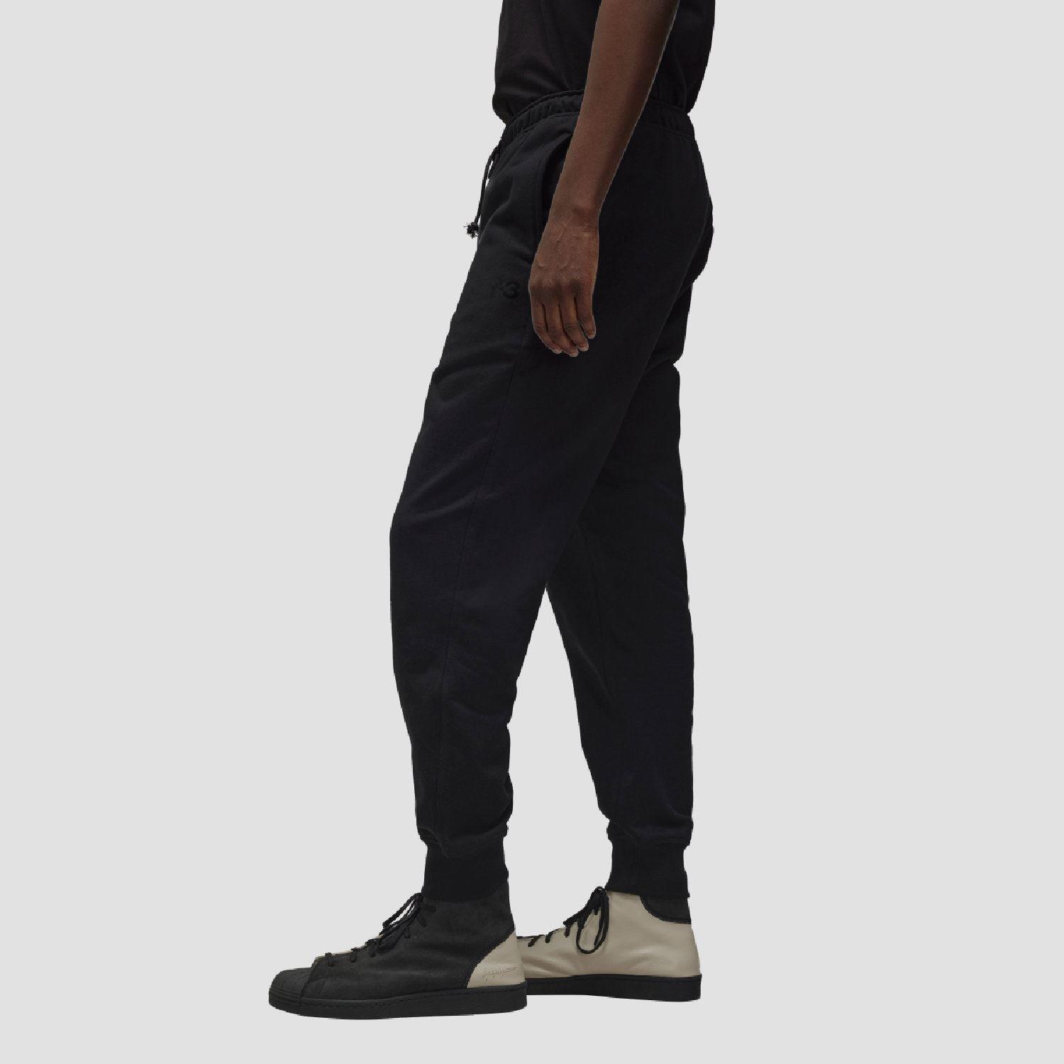 Black - Y3 - Brushed Terry Cuffed Joggers - 7