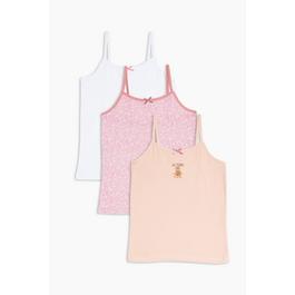 Be You Studio Younger Girls 3 Pack Bear Vests