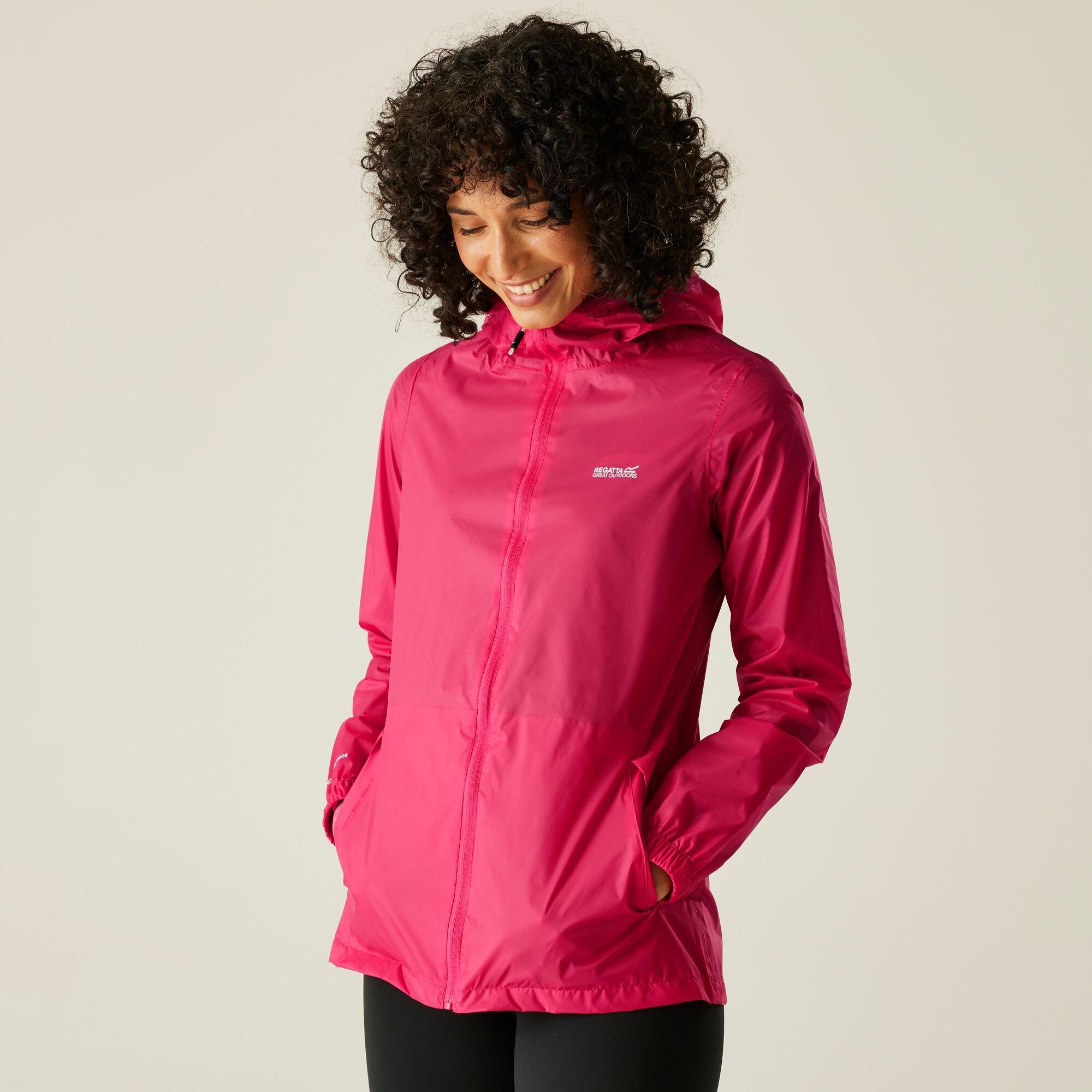 Regatta Women's Pack It Iii Waterproof Jacket - Pink - 8