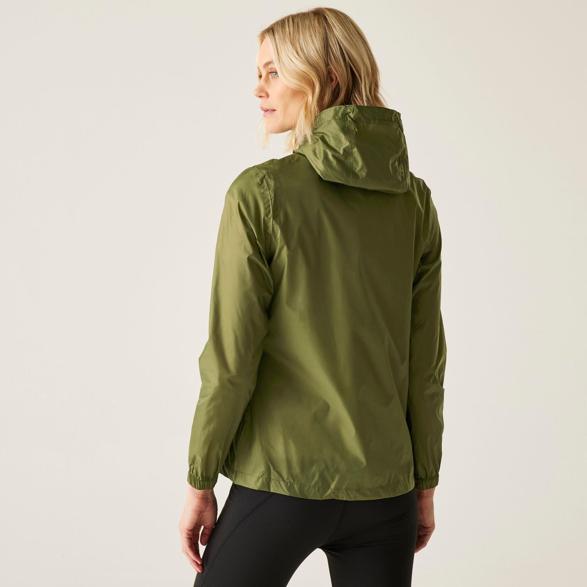 Nephrite Green - Regatta - Women's Pack It III Waterproof Breathable Packaway Jacket - 2