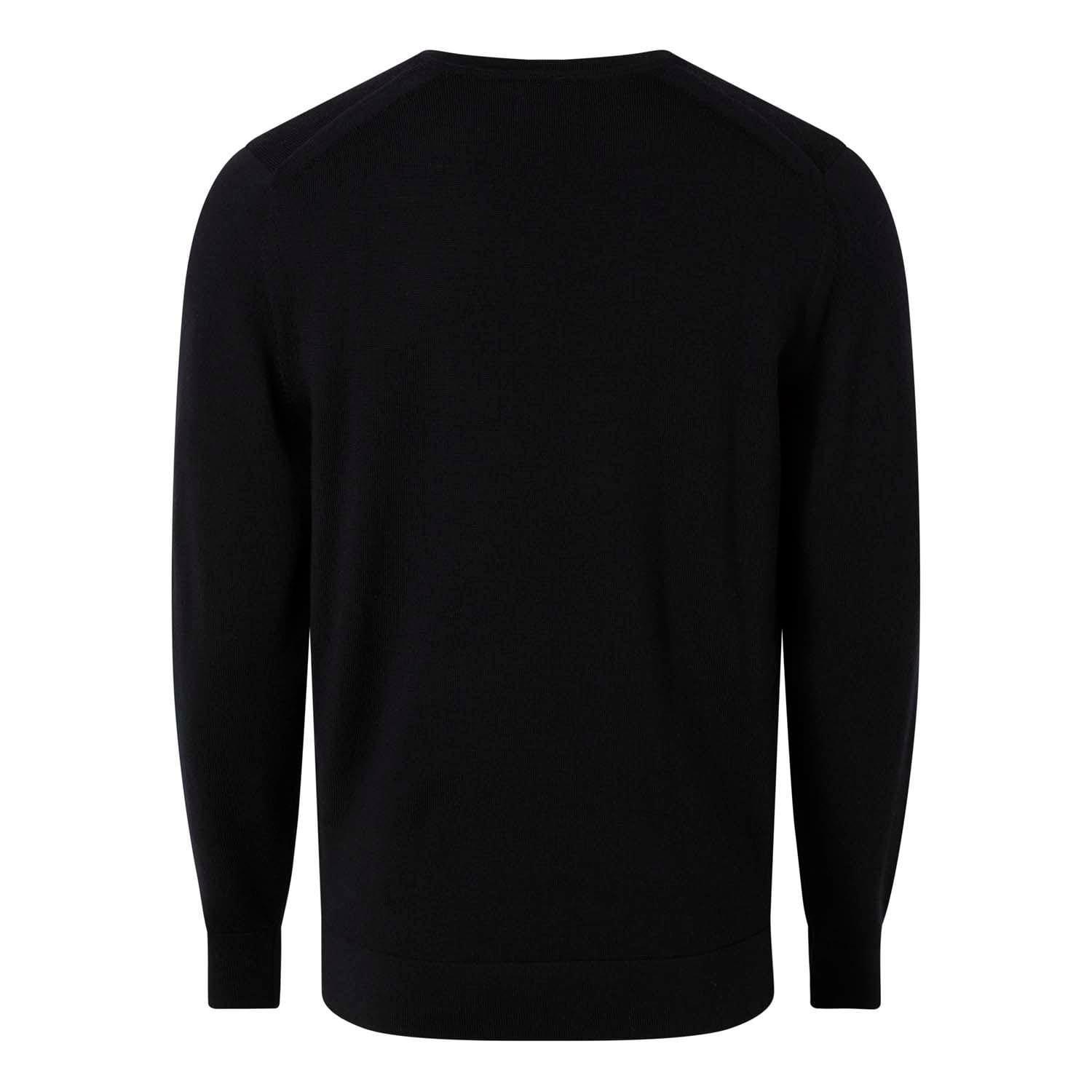 Black - Calvin Klein - Merino Wool Jumper - 2