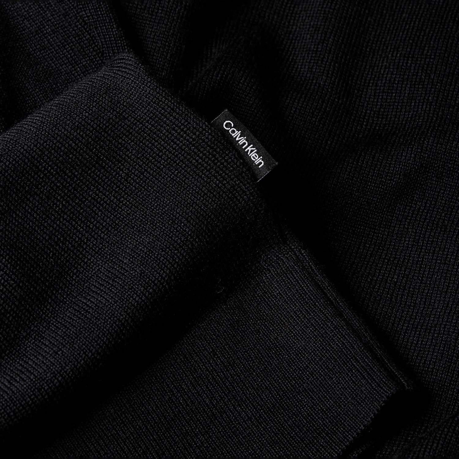 Black - Calvin Klein - Merino Wool Jumper - 3