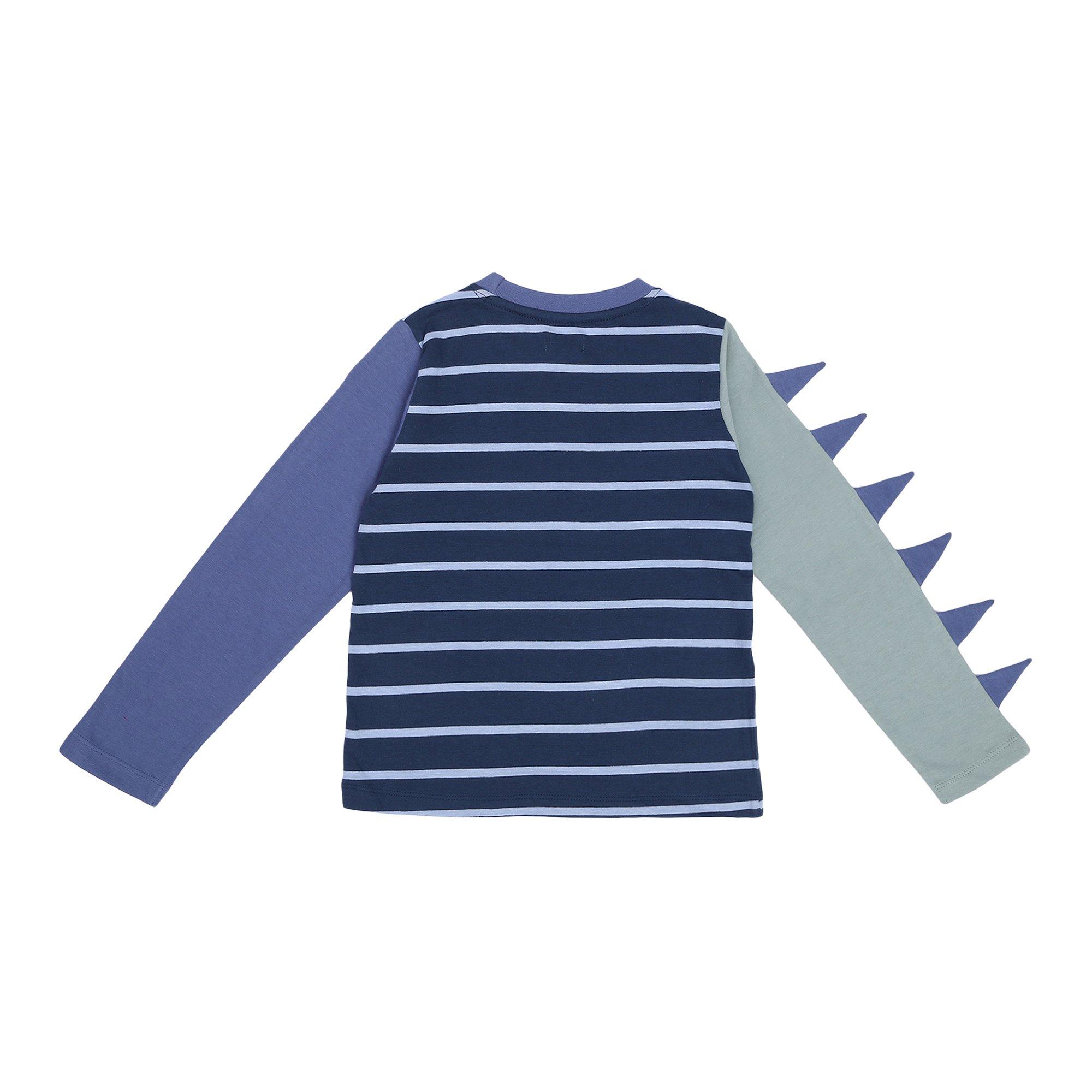 Blue - Lilly and Sid - Kids' Dino T-Shirt - 2