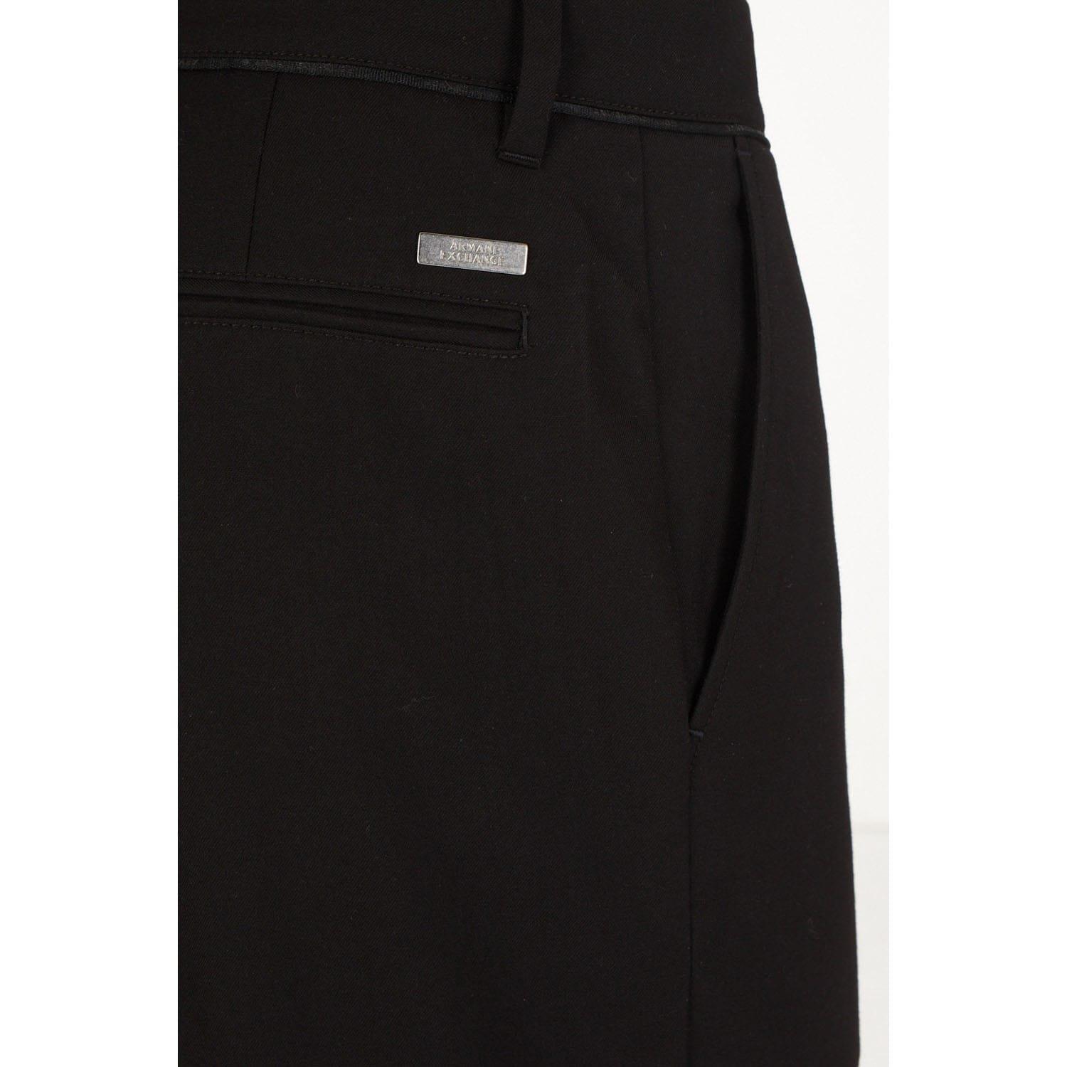 Black - Armani Exchange - Trousers - 4