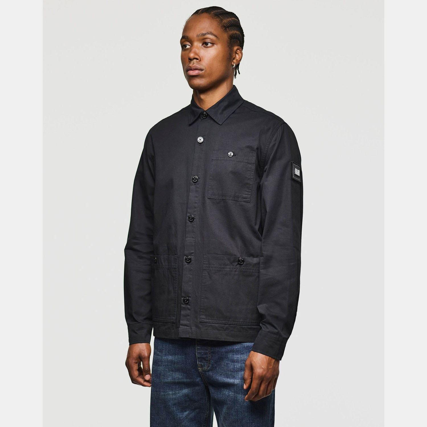 Black - Weekend Offender - Hynde Baker Overshirt - 2