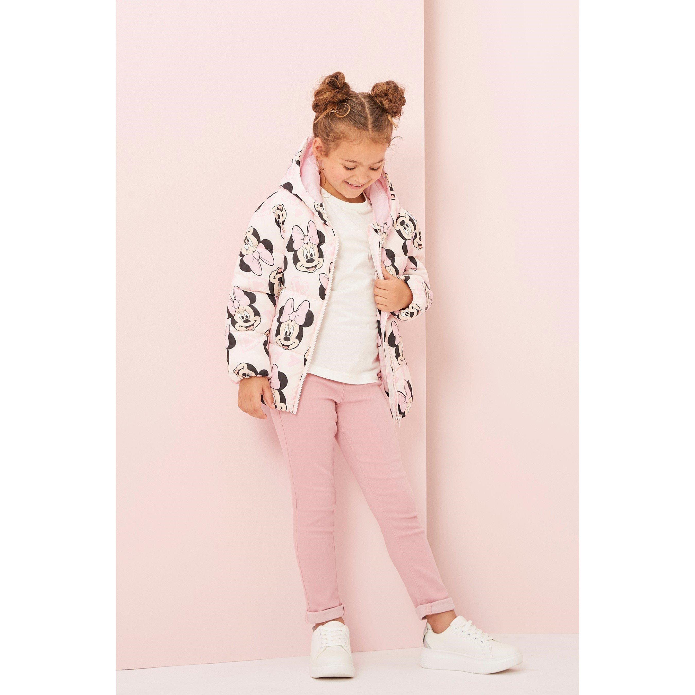 Minnie Mouse - Character - Disney Minnie Faux Fur Lined Hooded Short Puffer Jacket - 3