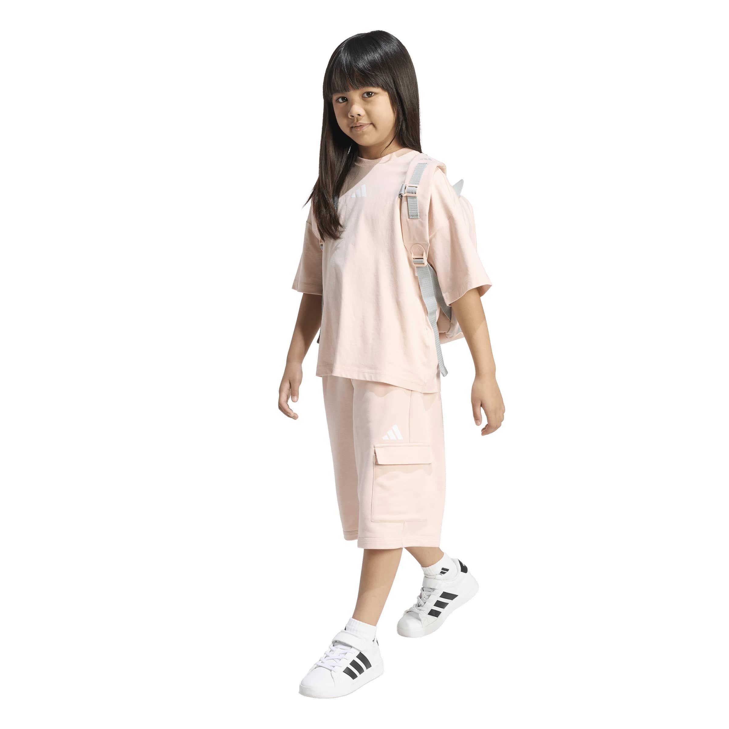 Ružičasta/Bijela - adidas - Kids' Top and Trouser Set - 7