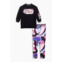 Be You Studio Girls Graffiti Sweatshirt and Legging