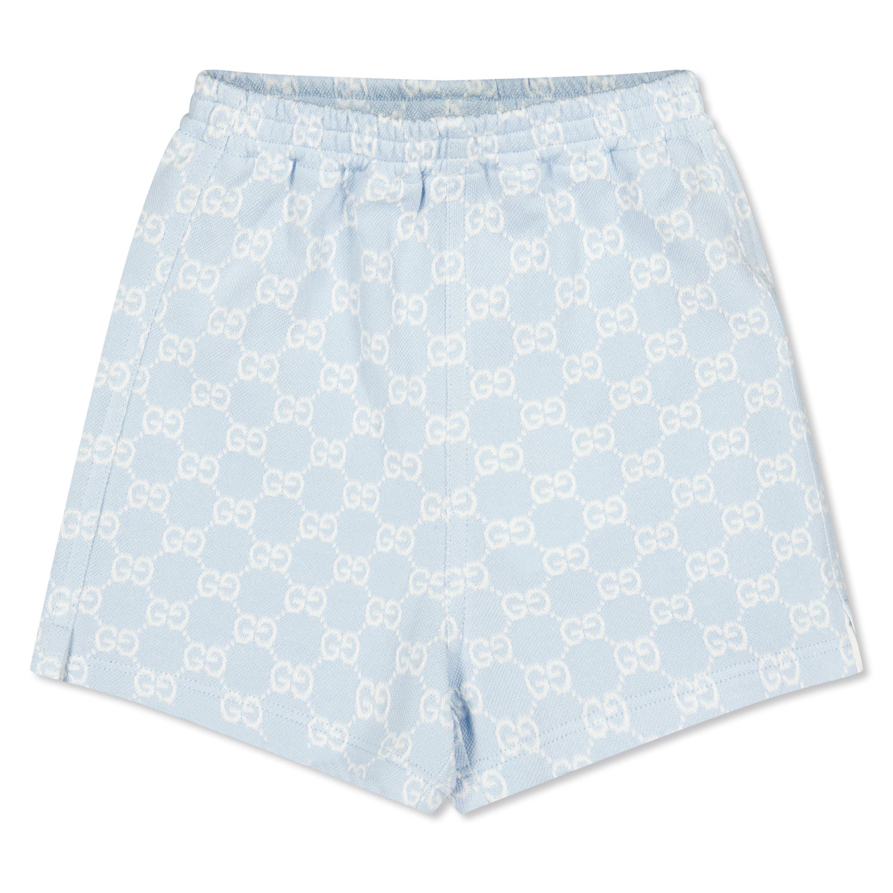 Gucci Gucci GG Shorts In61 - Baby Blu 4914 - Size 12-18 Mnth