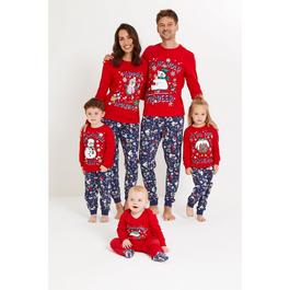 Be You Baby Unisex Family Christmas Festive Friends Slogan Sleepsuit