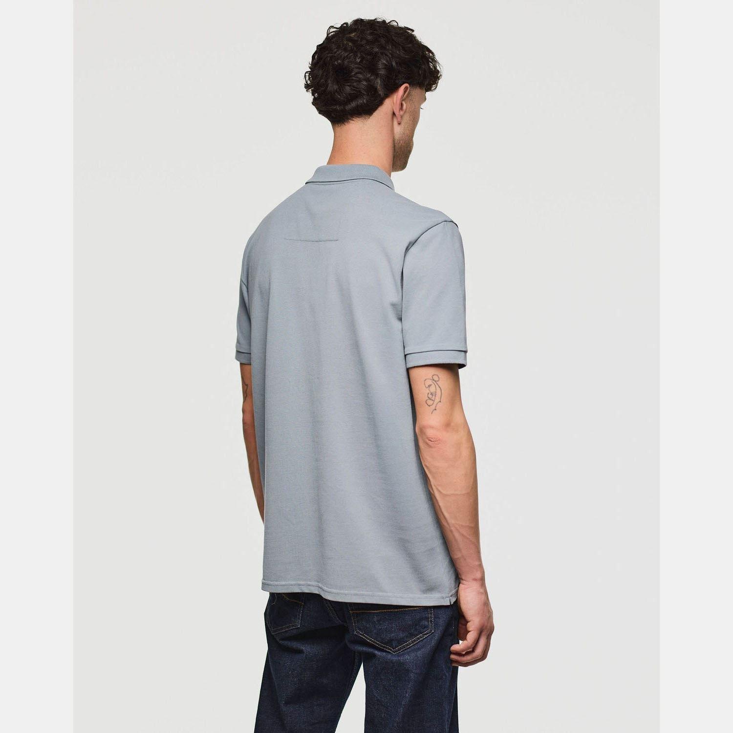 Grey - Weekend Offender - Caneiros Polo Shirt - 3