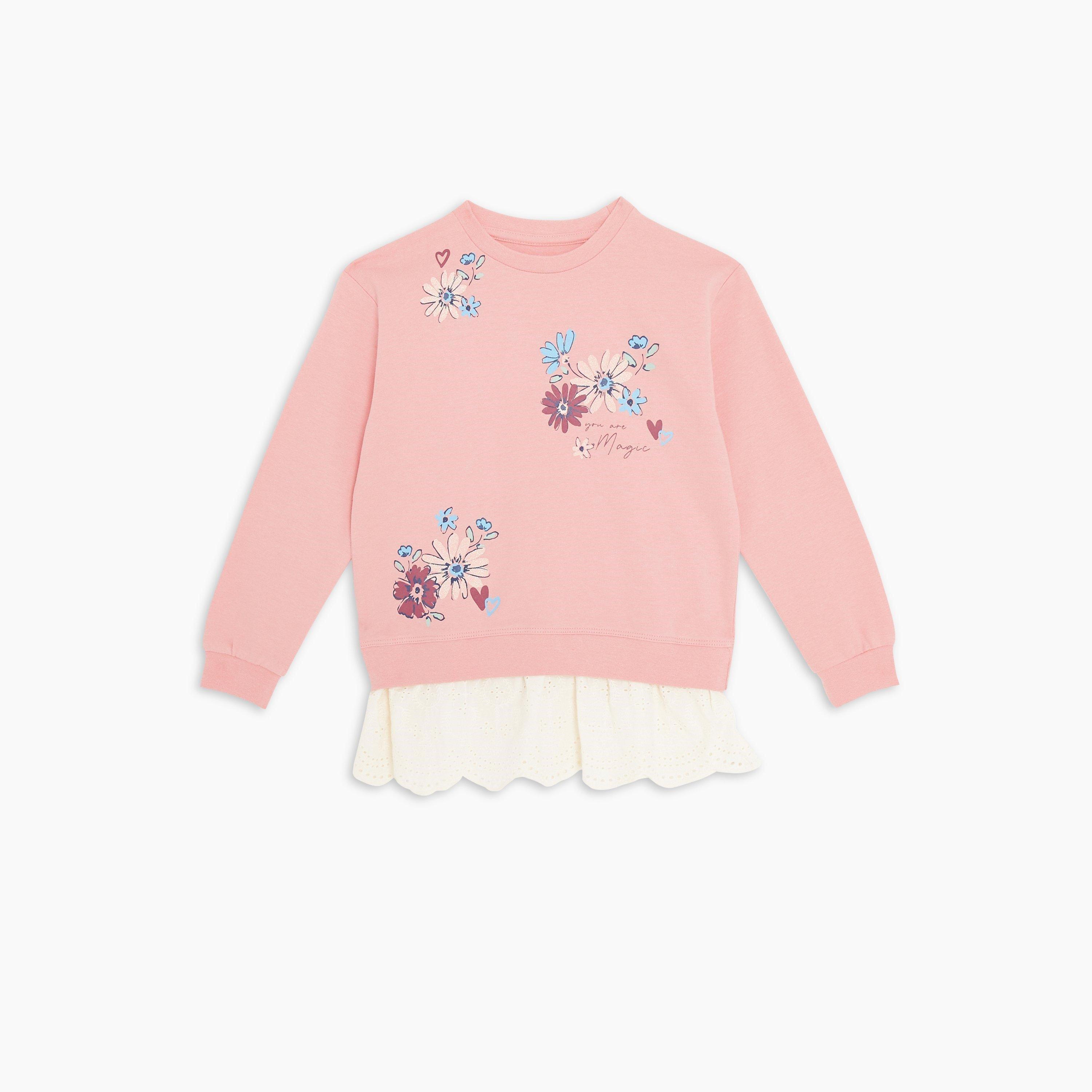 Pink - Be You - Younger Girl Occasion Broderie Dress - 2