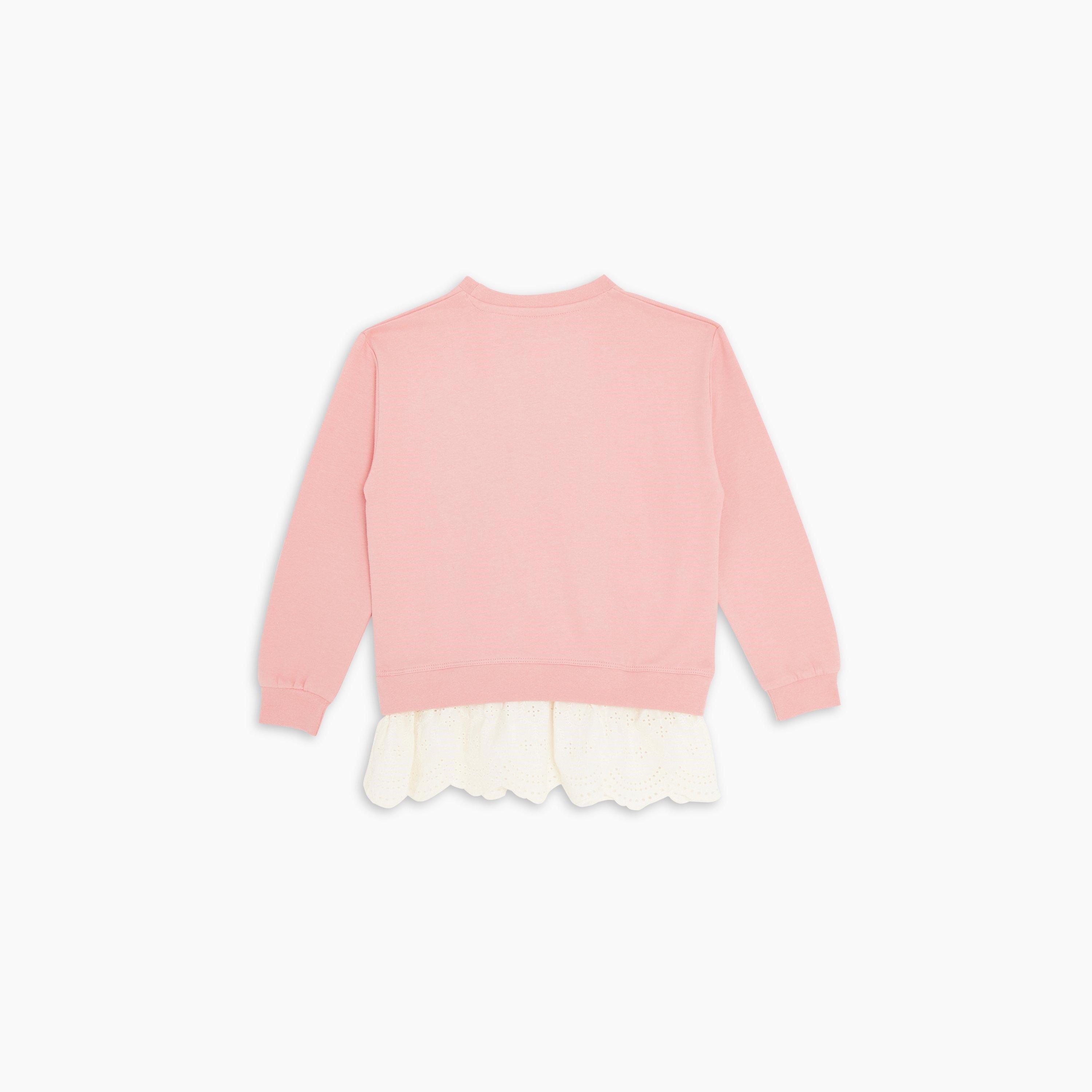 Pink - Be You - Younger Girl Occasion Broderie Dress - 3