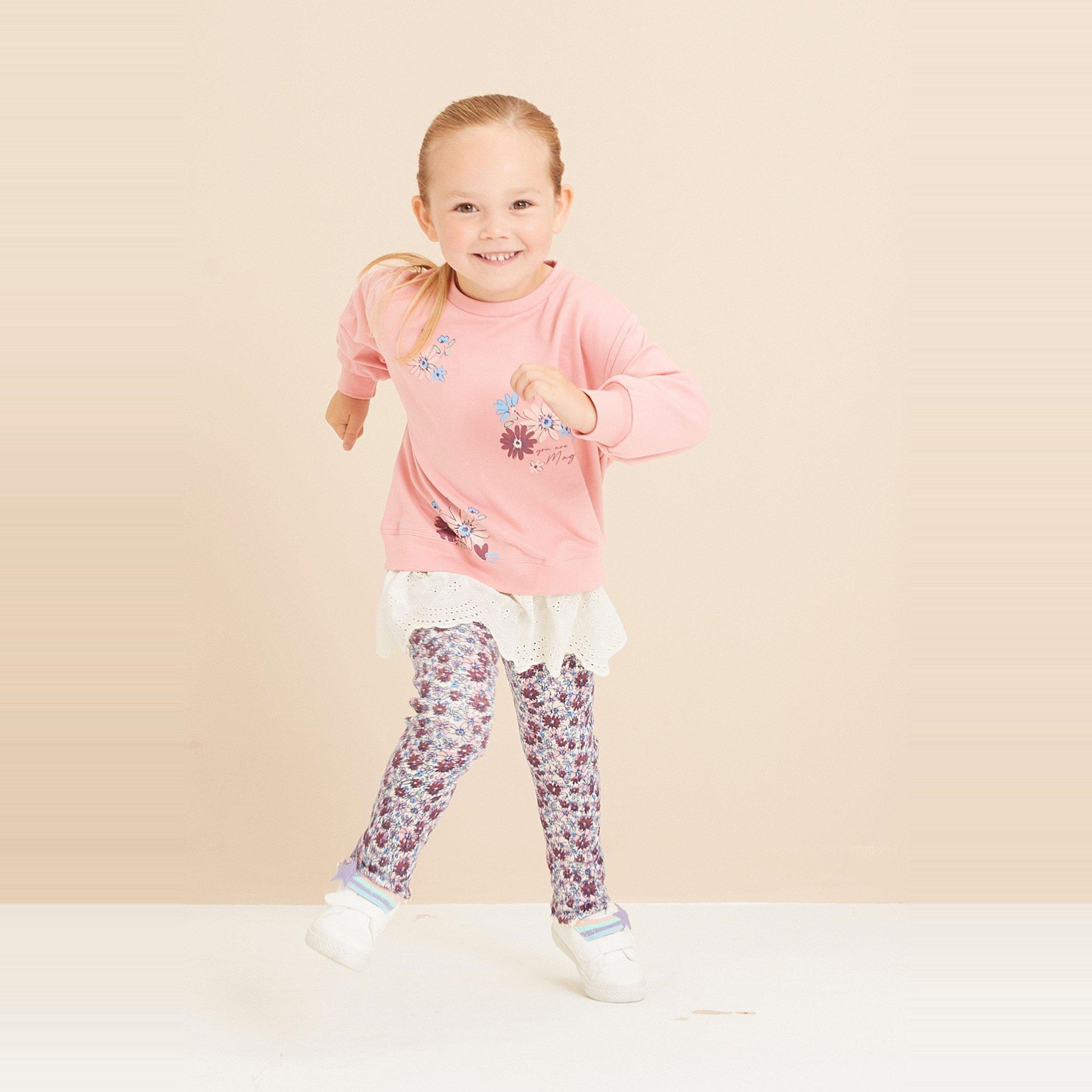 Pink - Be You - Younger Girl Occasion Broderie Dress - 9