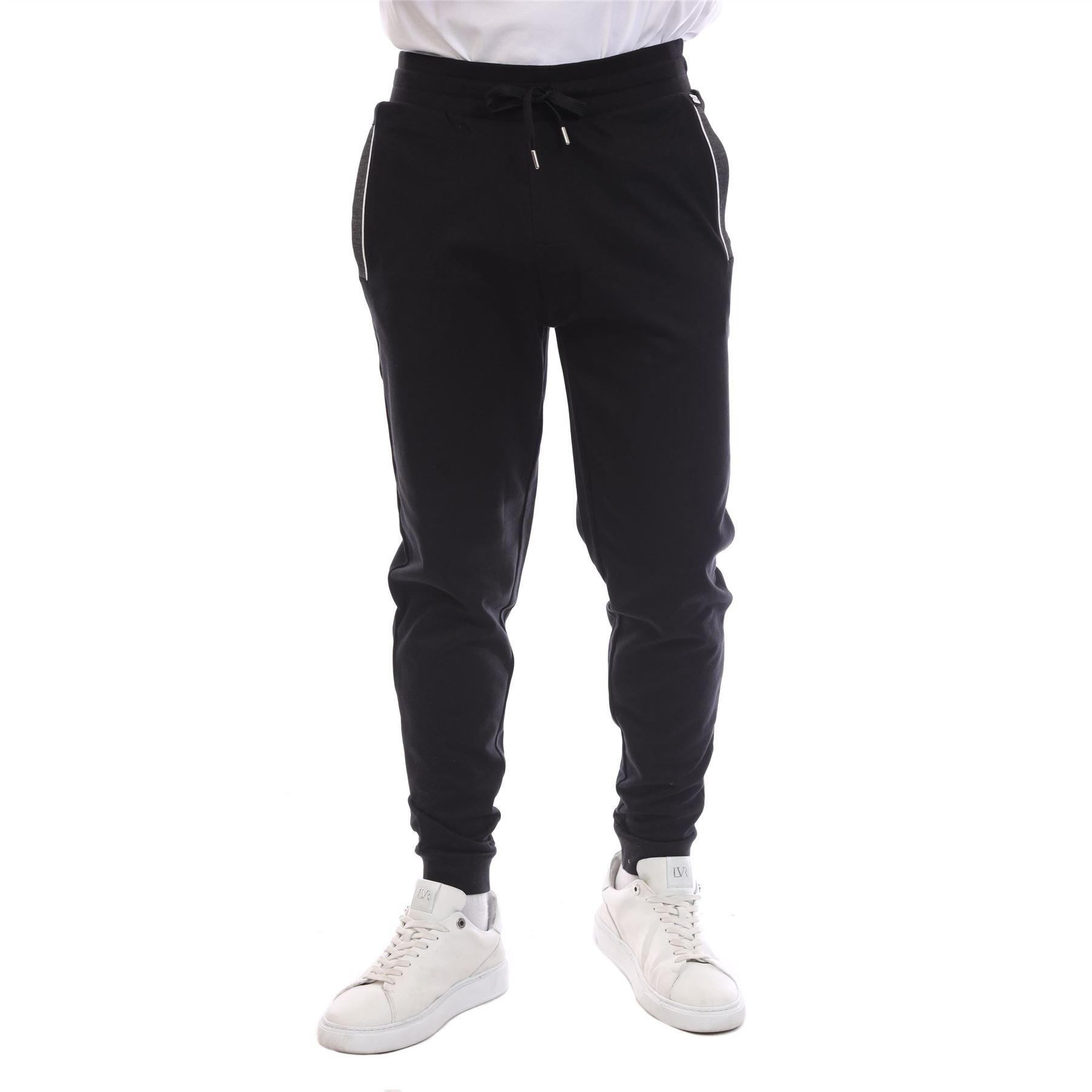 Black - Boss - Loungewear Tracksuit Pants - 1