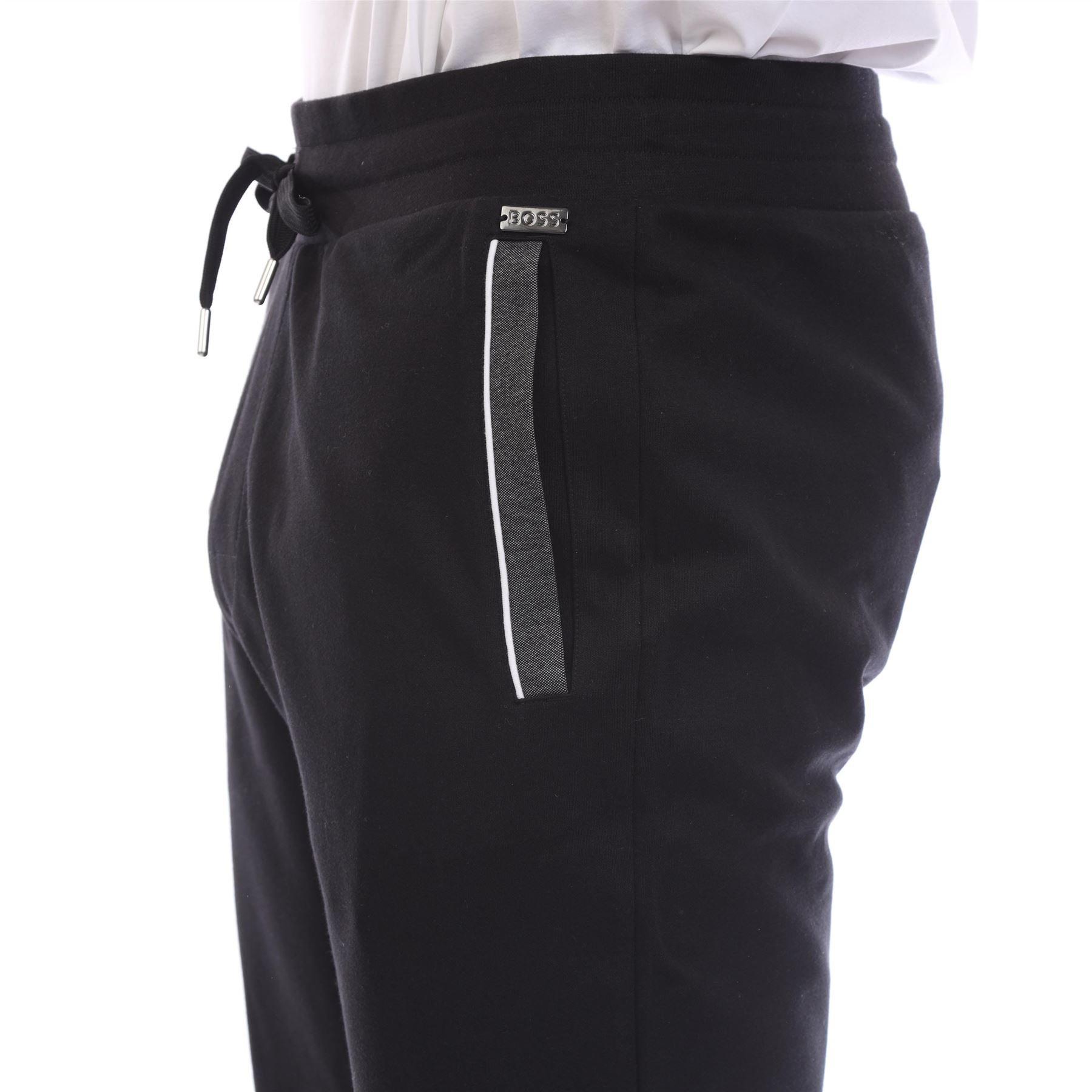 Black - Boss - Loungewear Tracksuit Pants - 3