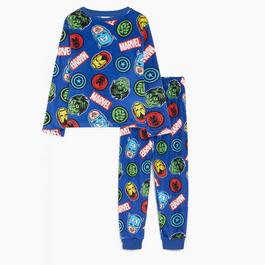 Character Marvel Cotton PJ Set Juniors