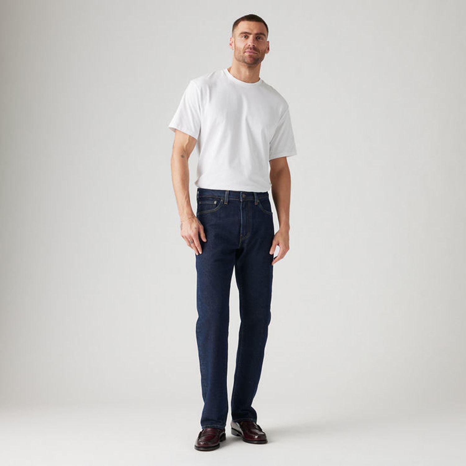 Blauw - Levis - 505 Deepest Blue Regular Jeans - 2