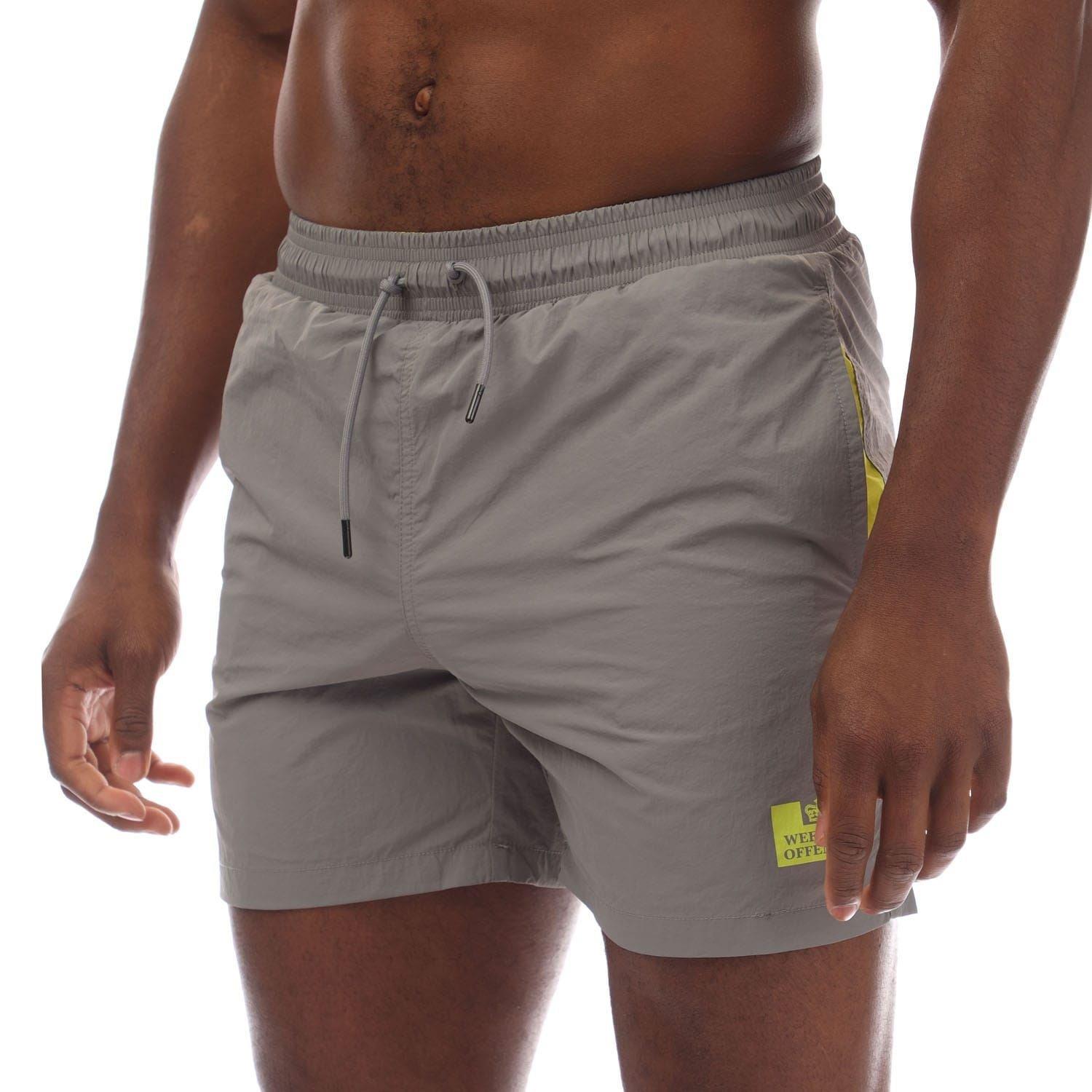 Grey - Weekend Offender - Barios Swim Short - 1