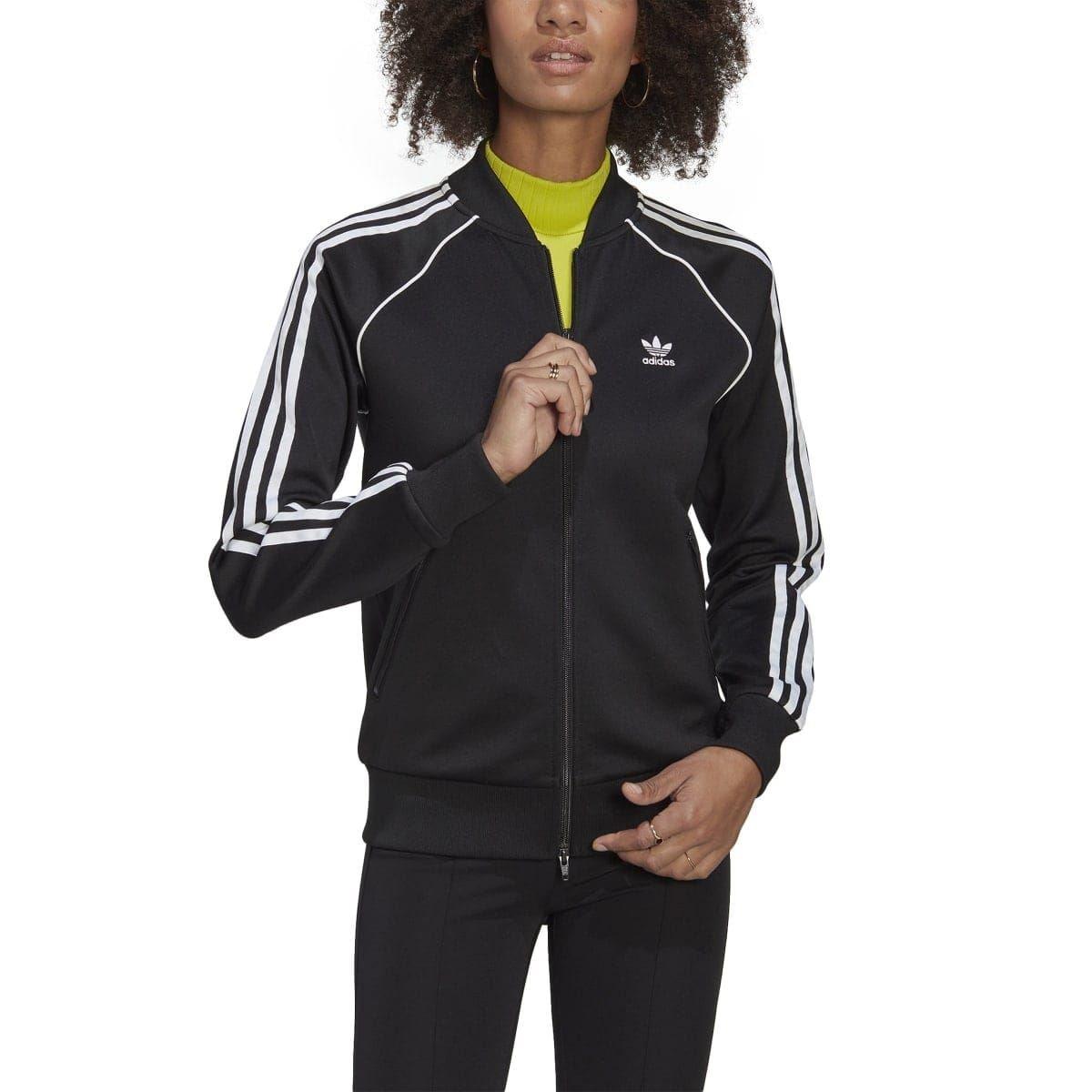 Black-White - adidas Originals - Primeblue SST Track Top - 5