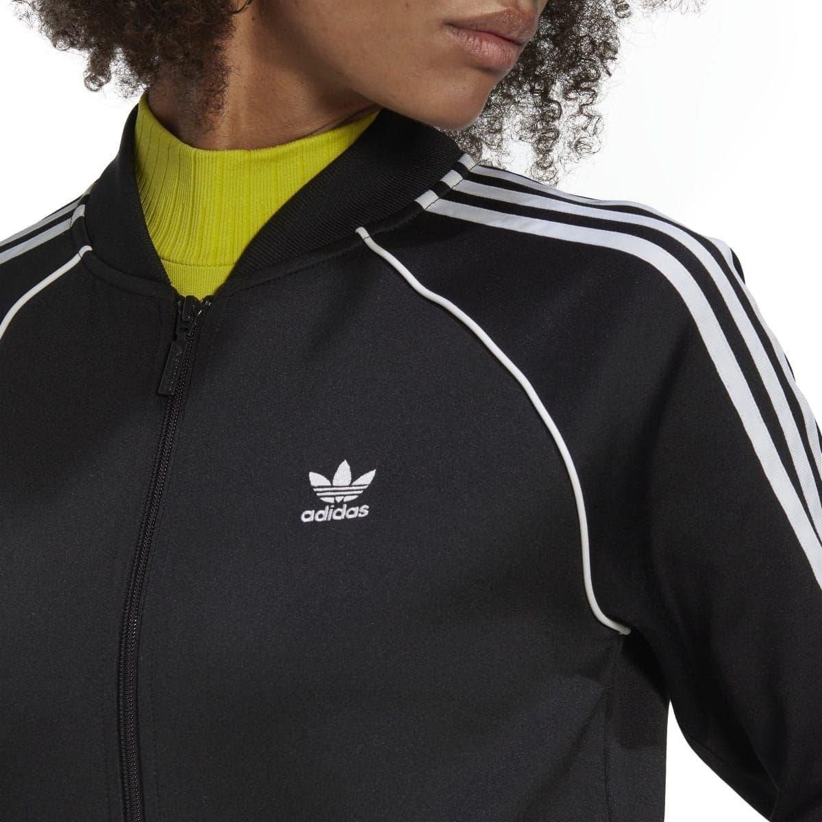Black-White - adidas Originals - Primeblue SST Track Top - 8
