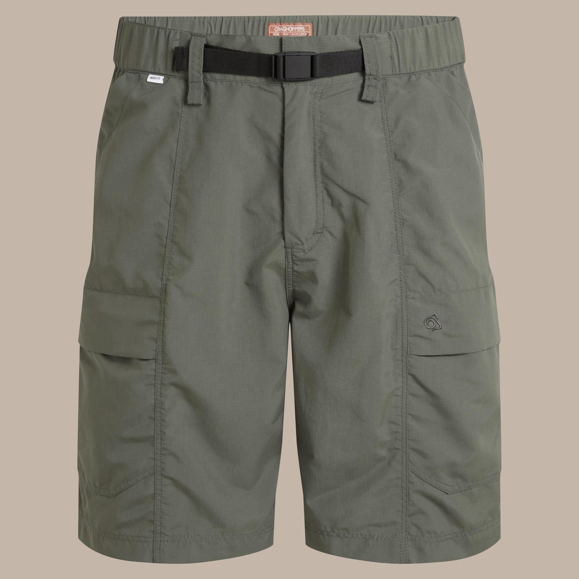 Craghoppers Men's Nosilife Kadin Quick-Drying Lightweight Cargo Sho - Darksage - 38