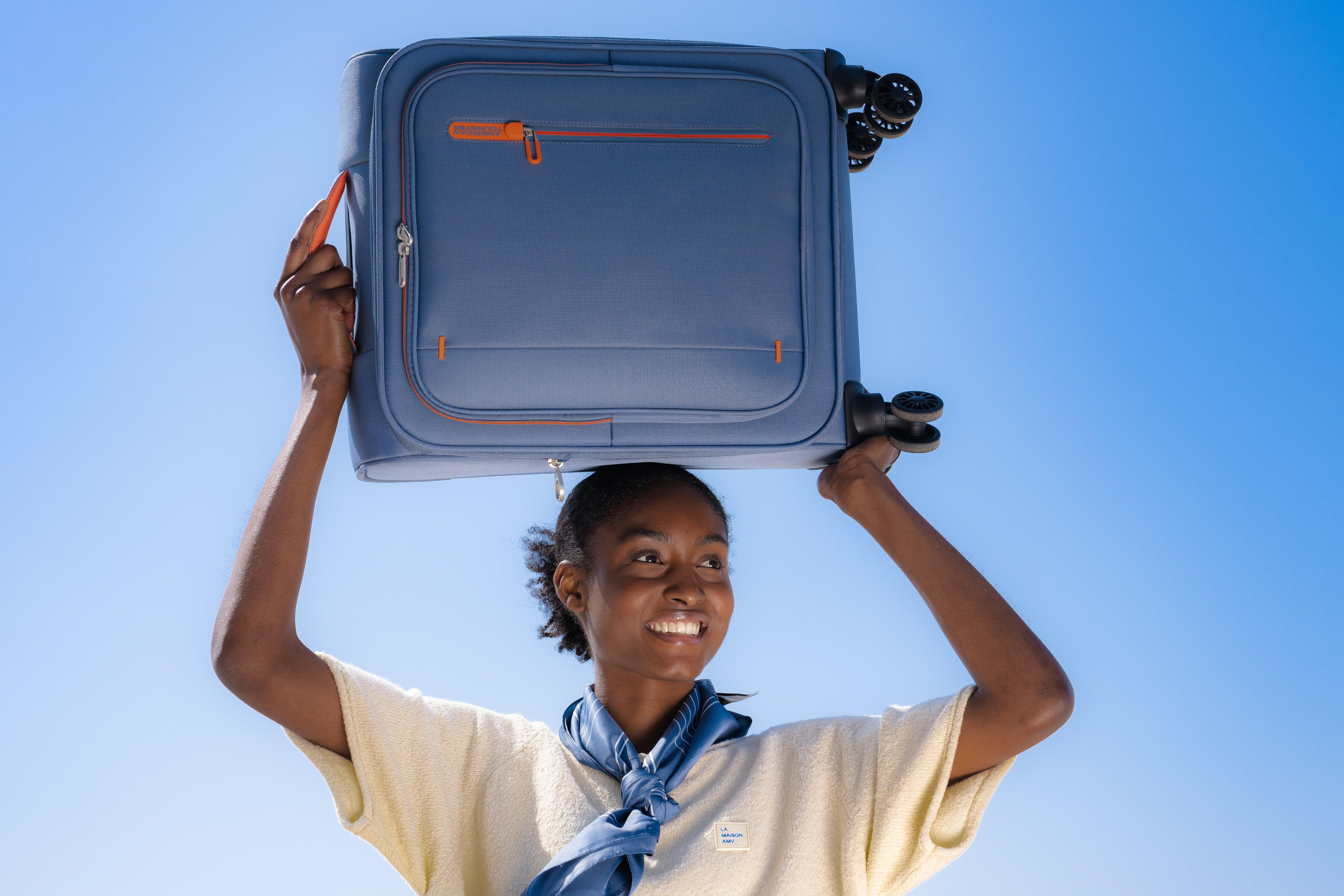 Suitcases from top brands