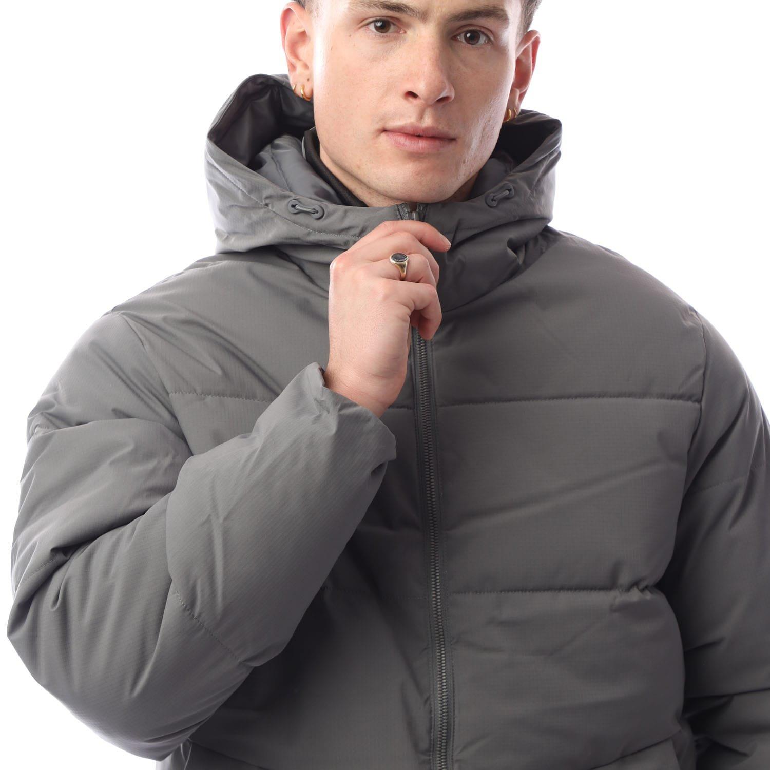 Grey - Jack and Jones - Brady Hooded Jacket - 2
