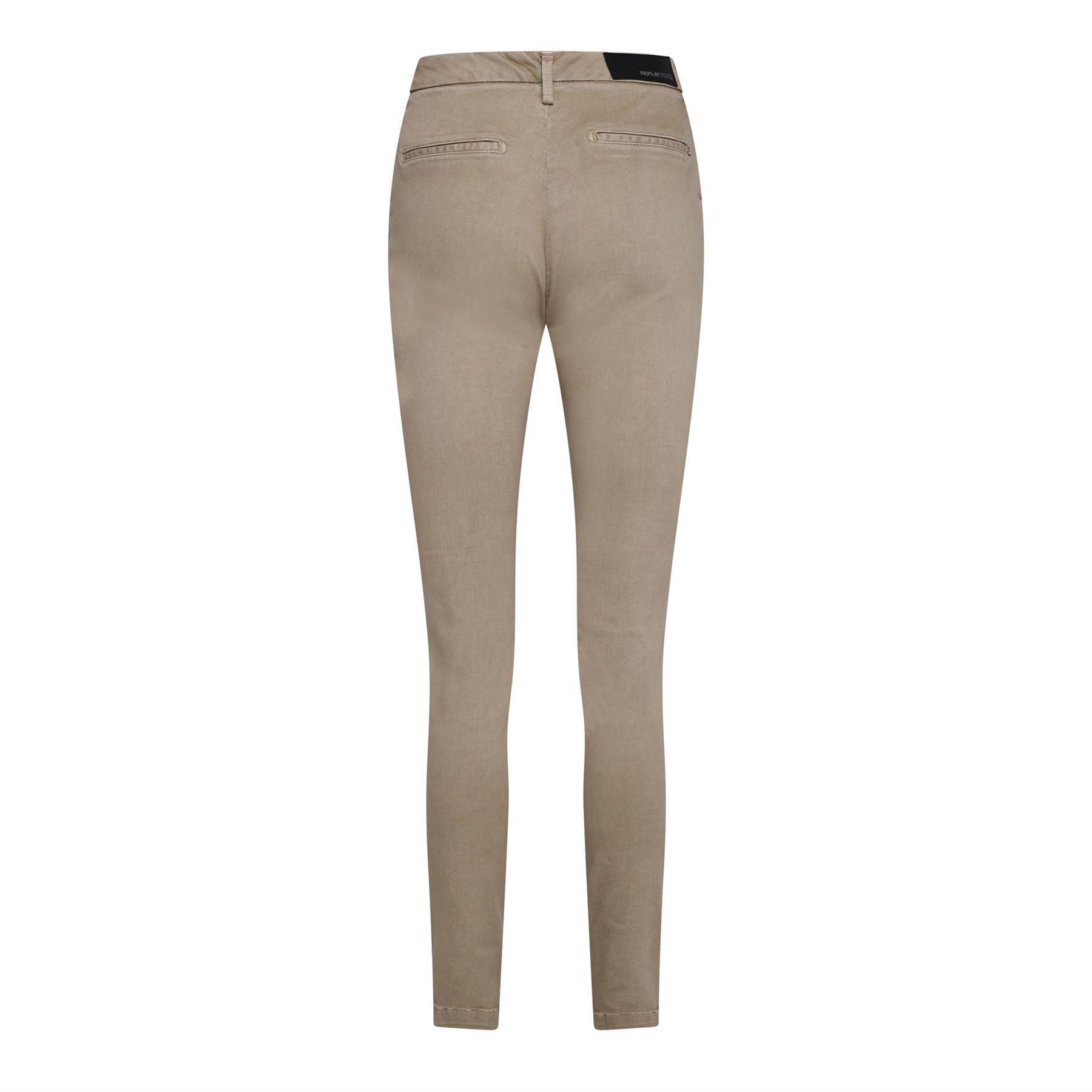Beige - Replay - Lysa Slim-Fit Jeans - 2