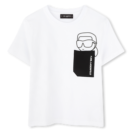 Karl Lagerfeld Karl Contrast Tee In53