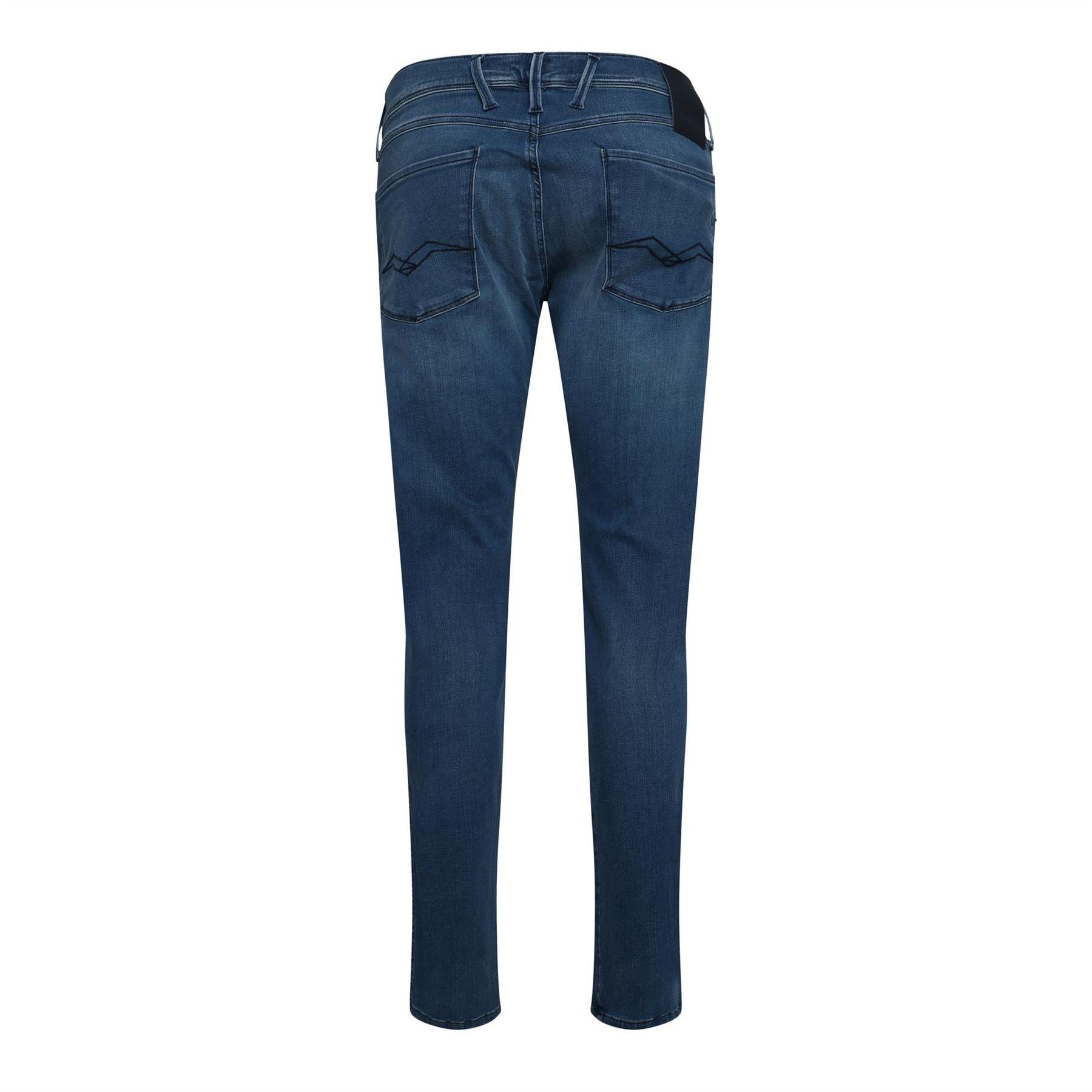 Blue - Replay - Anbass Slim-Fit Jeans - 2