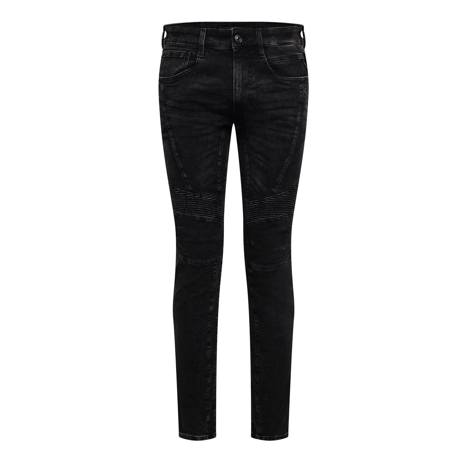 Grey - Replay - Zaldok Skinny-Fit Jeans - 1