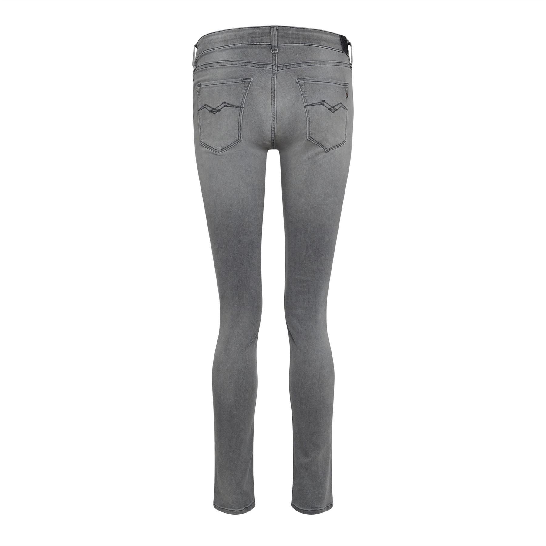 Grey - Replay - New Luz Skinny-Fit Jeans - 2