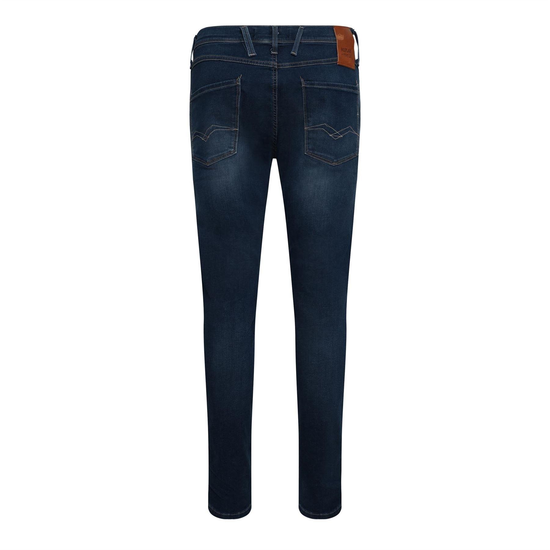 Blue - Replay - Anbass Slim-Fit Jeans - 2