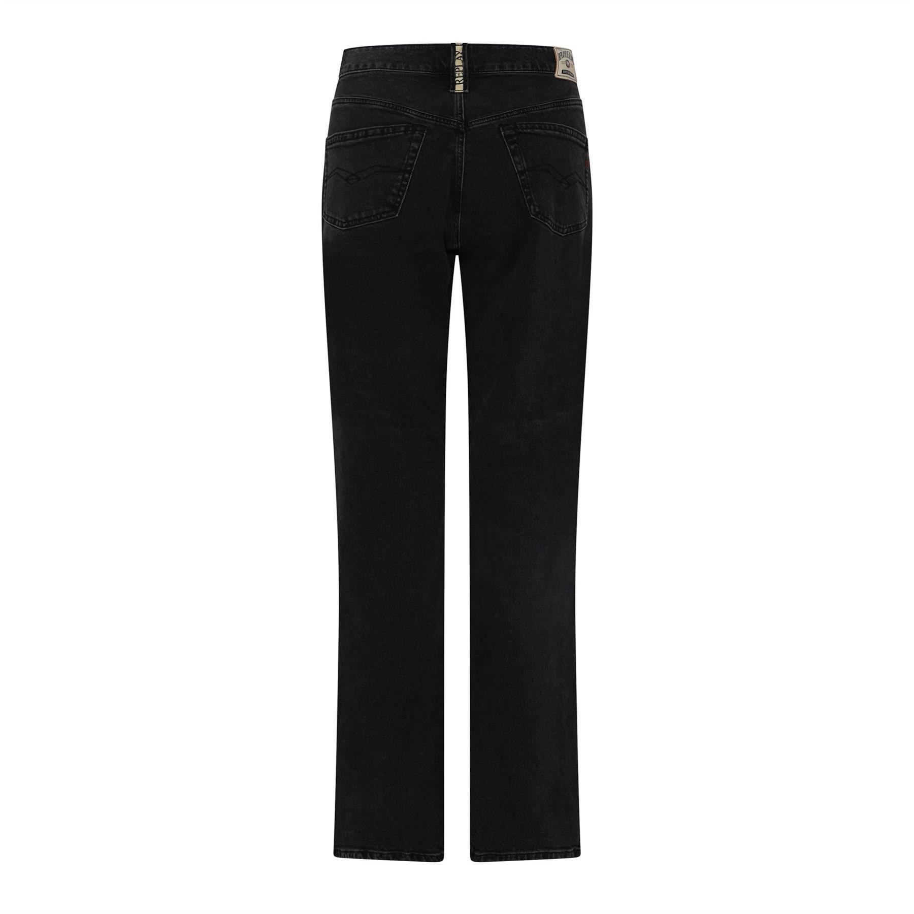 Black - Replay - 9zero1 Straight-Fit Jeans - 2