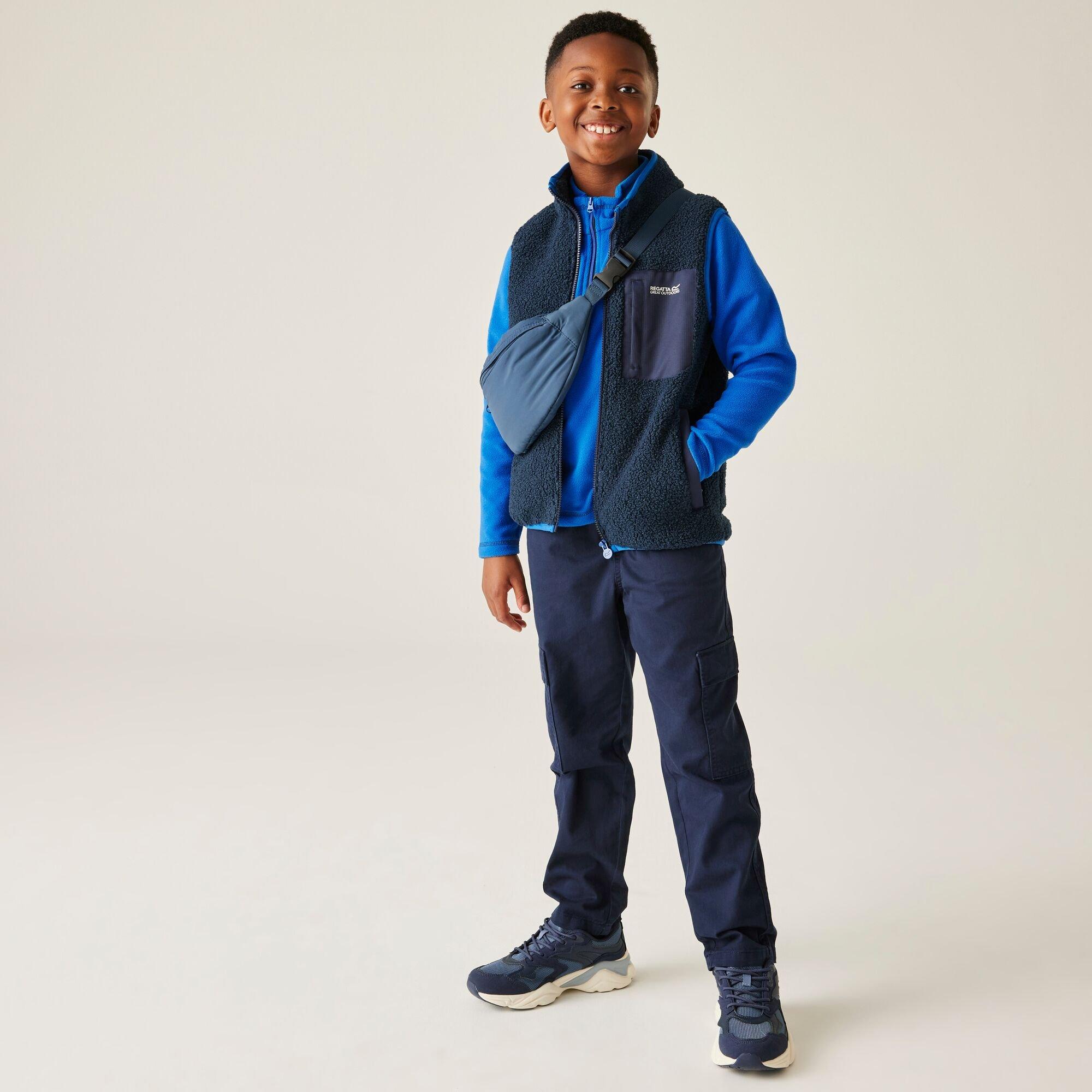 Navy Blue - Regatta - Junior Frankie Warm Bodywarmer - 3