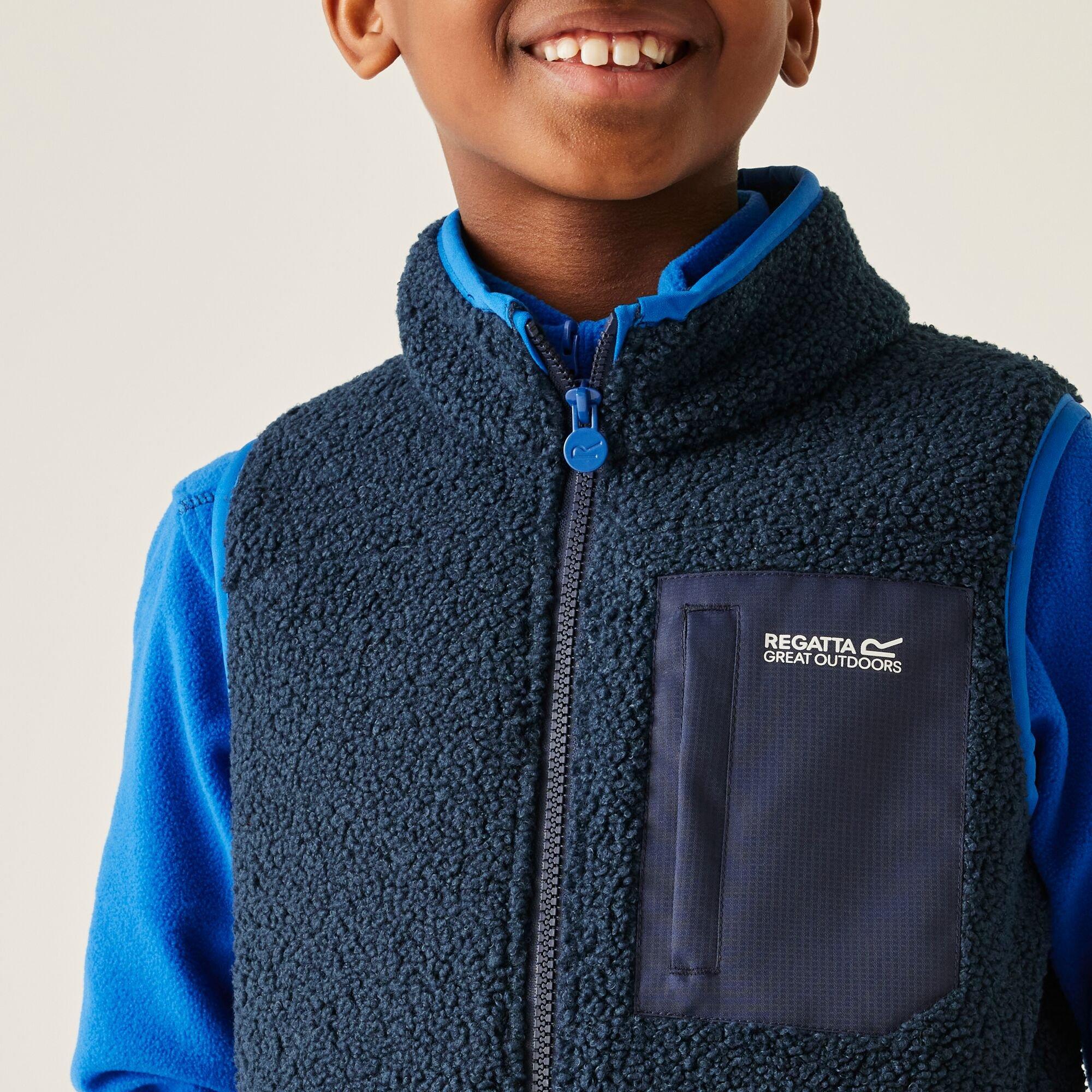 Navy Blue - Regatta - Junior Frankie Warm Bodywarmer - 5