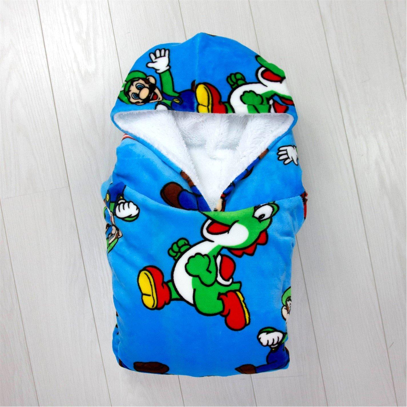 Nintendo - Nintendo - Unisex Kids' Mario Fluffy Dressing Gown - 4