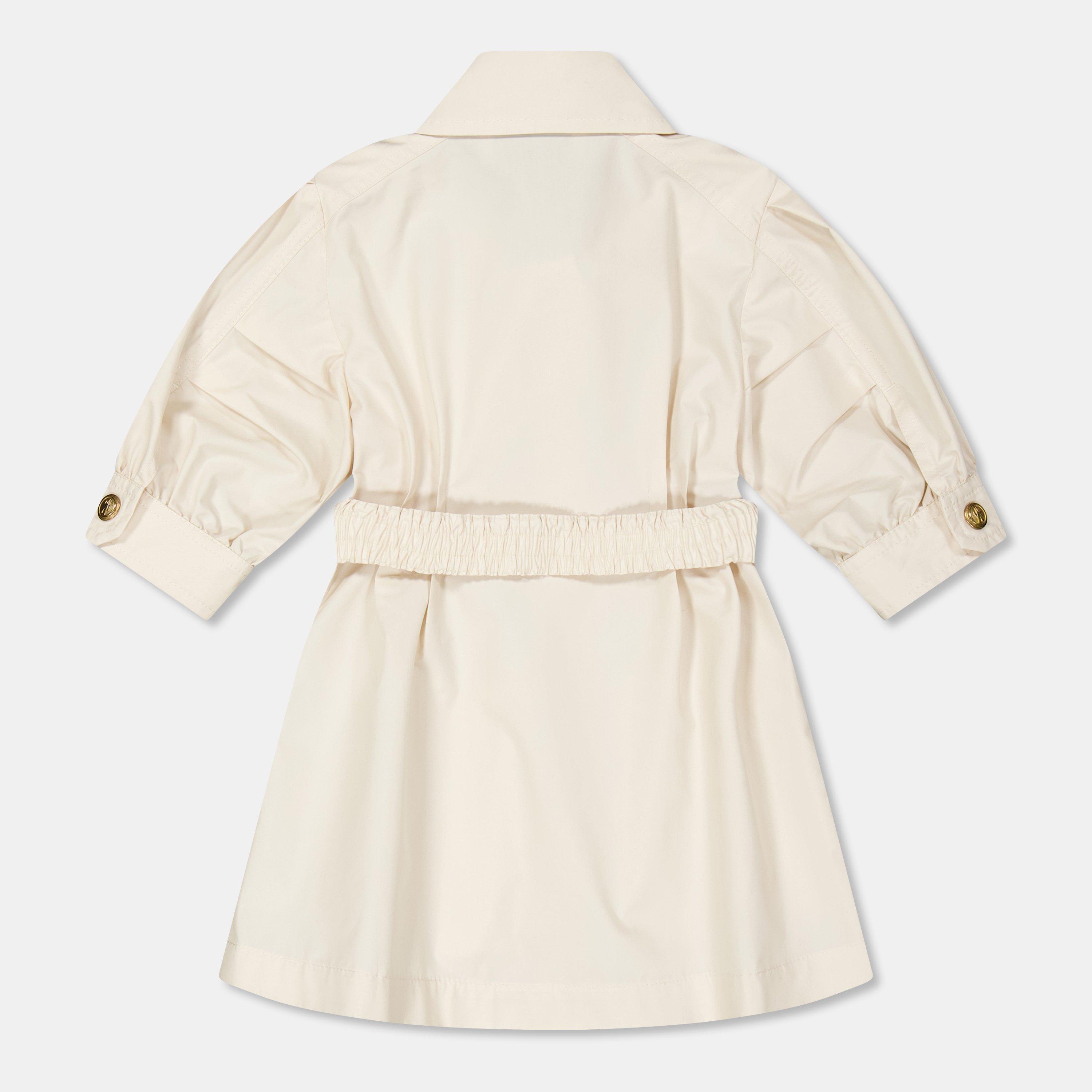 Cream 200 - Moncler - Kids' Button Shift Dress - 2