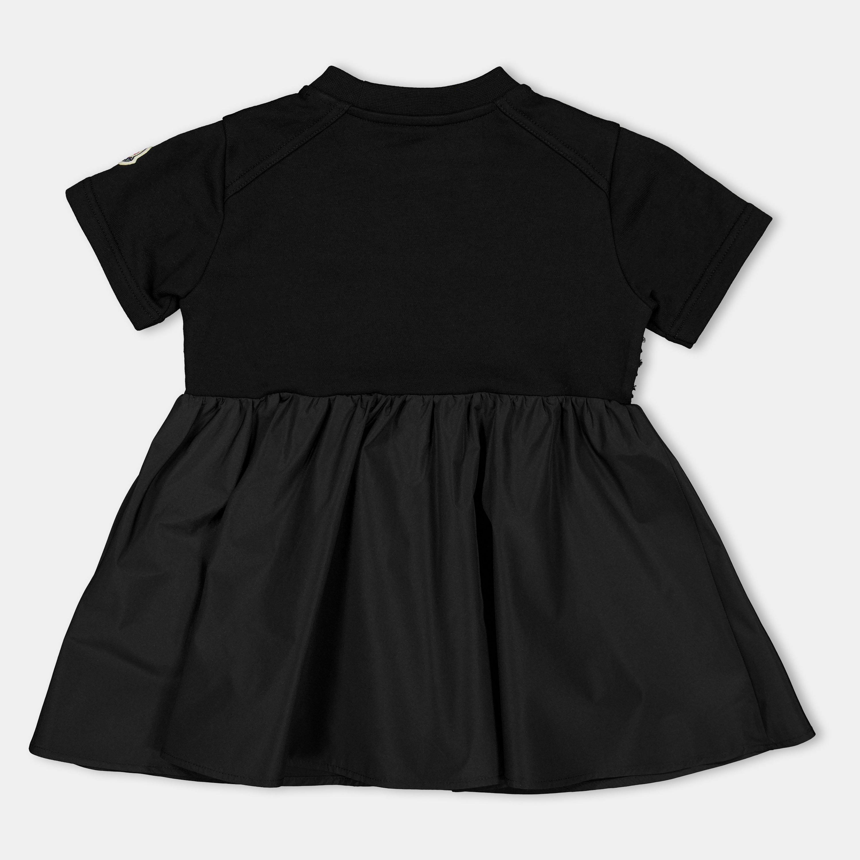 Black 999 - Moncler - Skater Mini Dress Juniors - 2