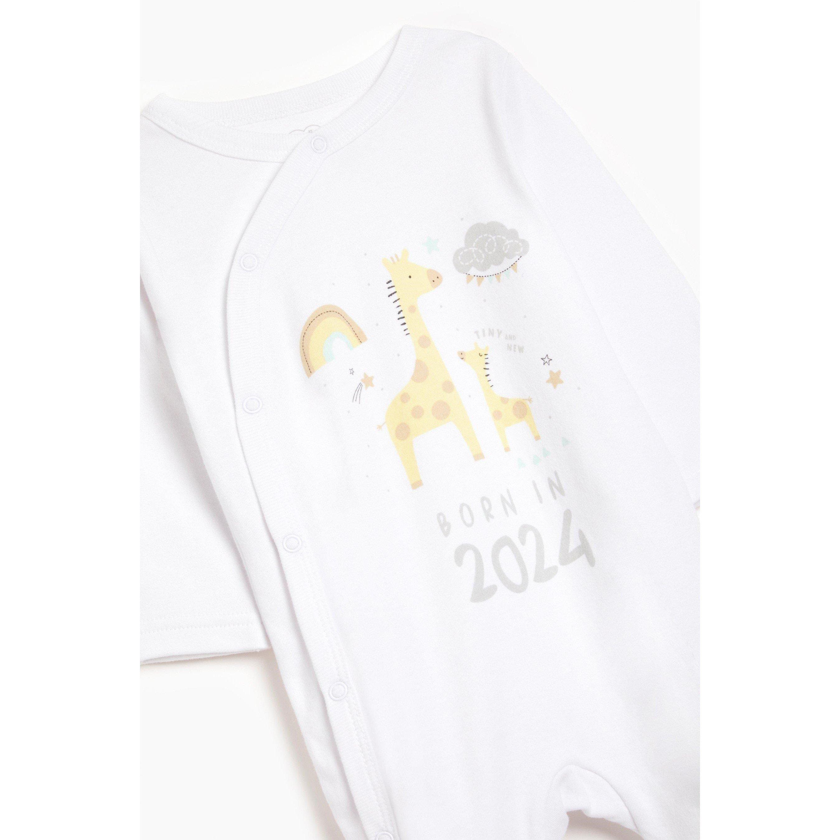 White - Hello World - Kids' Top and Skirt Set - 3