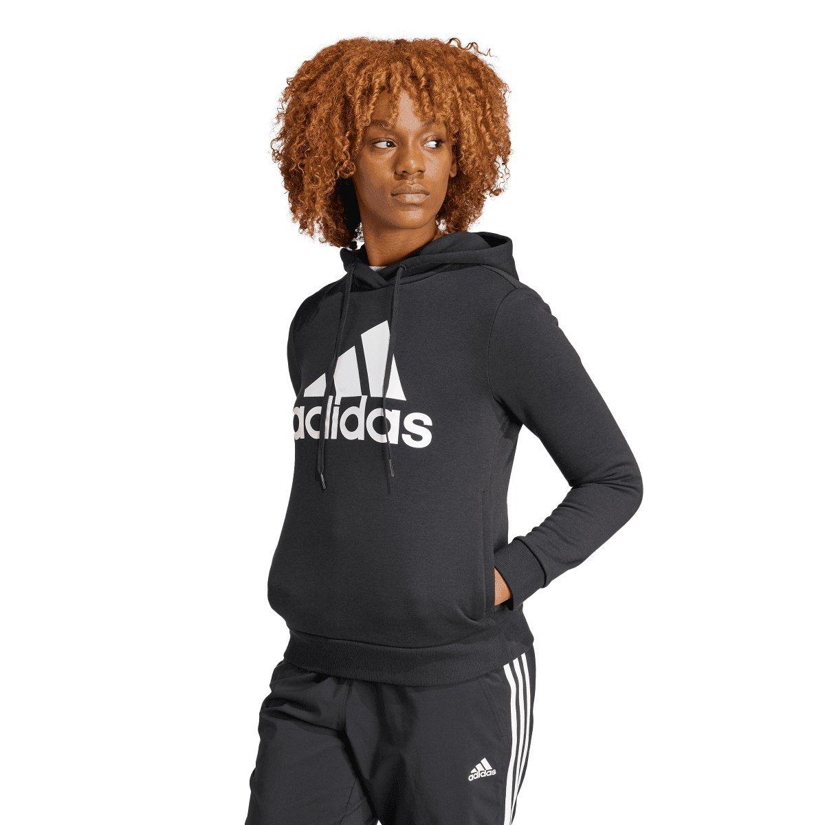 Crna - adidas - Essentials Big Logo Fleece Hoodie - 2