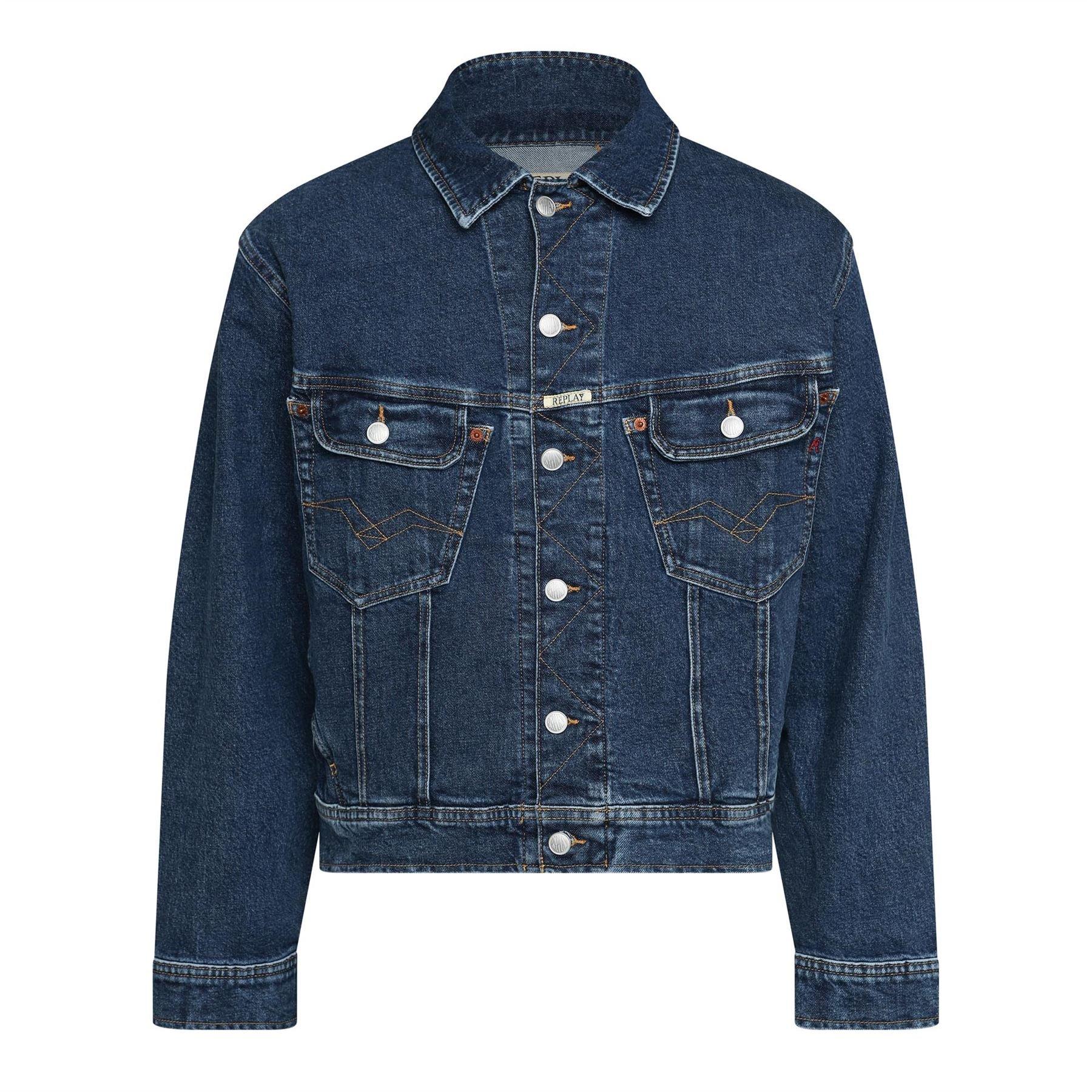 Blue - Replay - Comfort-Fit Jacket - 1